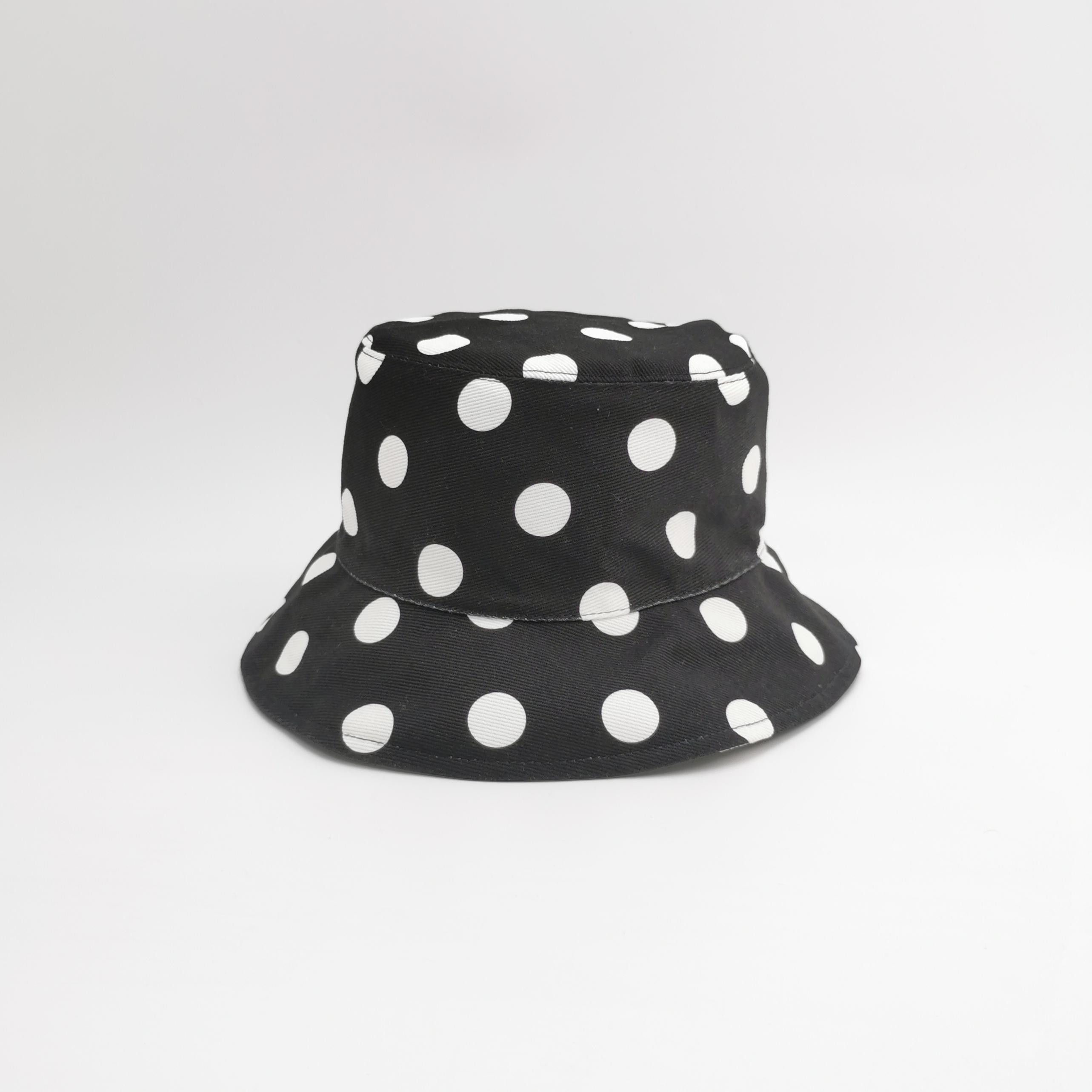 Miu Miu Miu Miu Polka Dot Bucket Hat ONE SIZE Size ONE SIZE - 3 Thumbnail