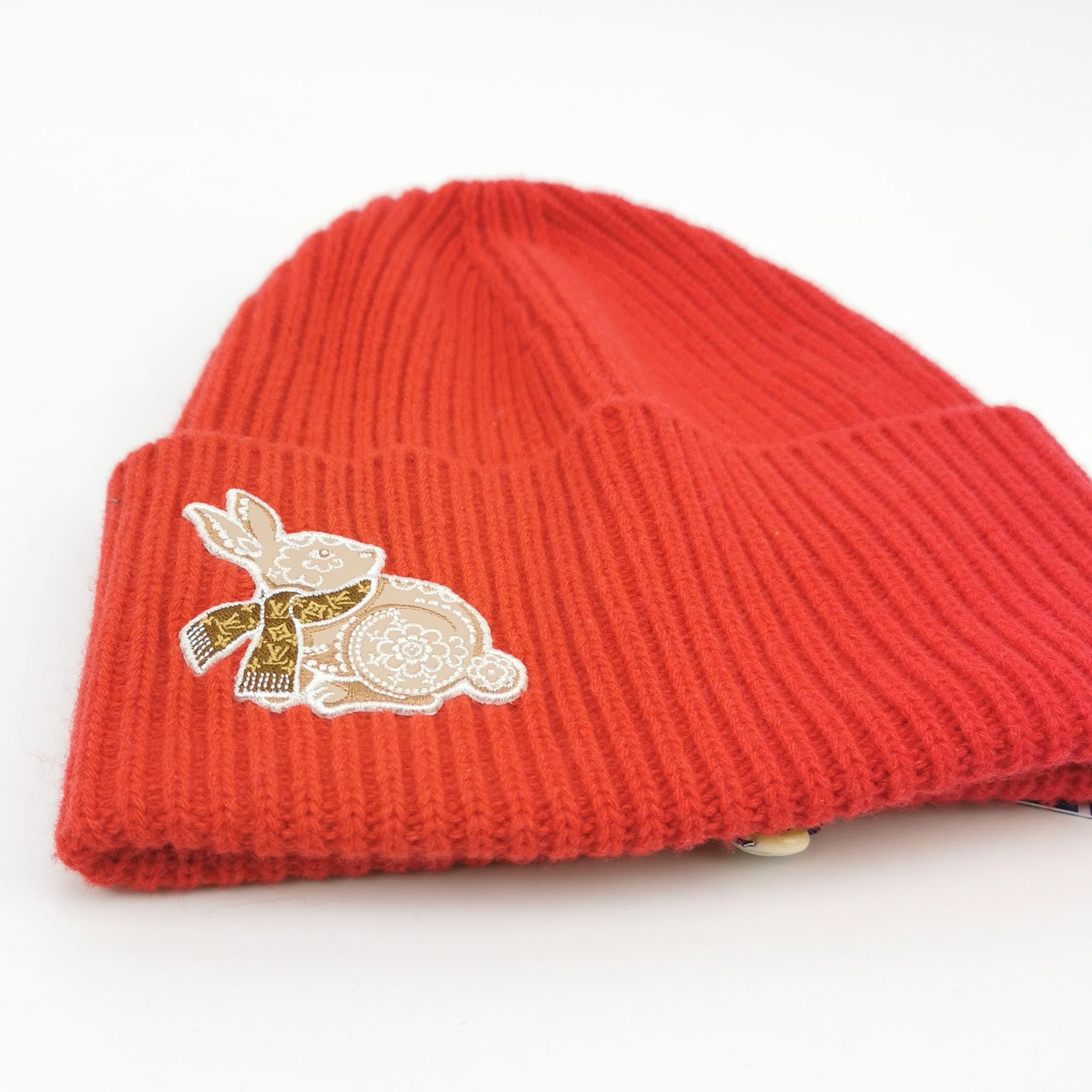 Louis Vuitton Louis Vuitton Rabbit Motif Beanie One Size Size ONE SIZE - 4 Thumbnail
