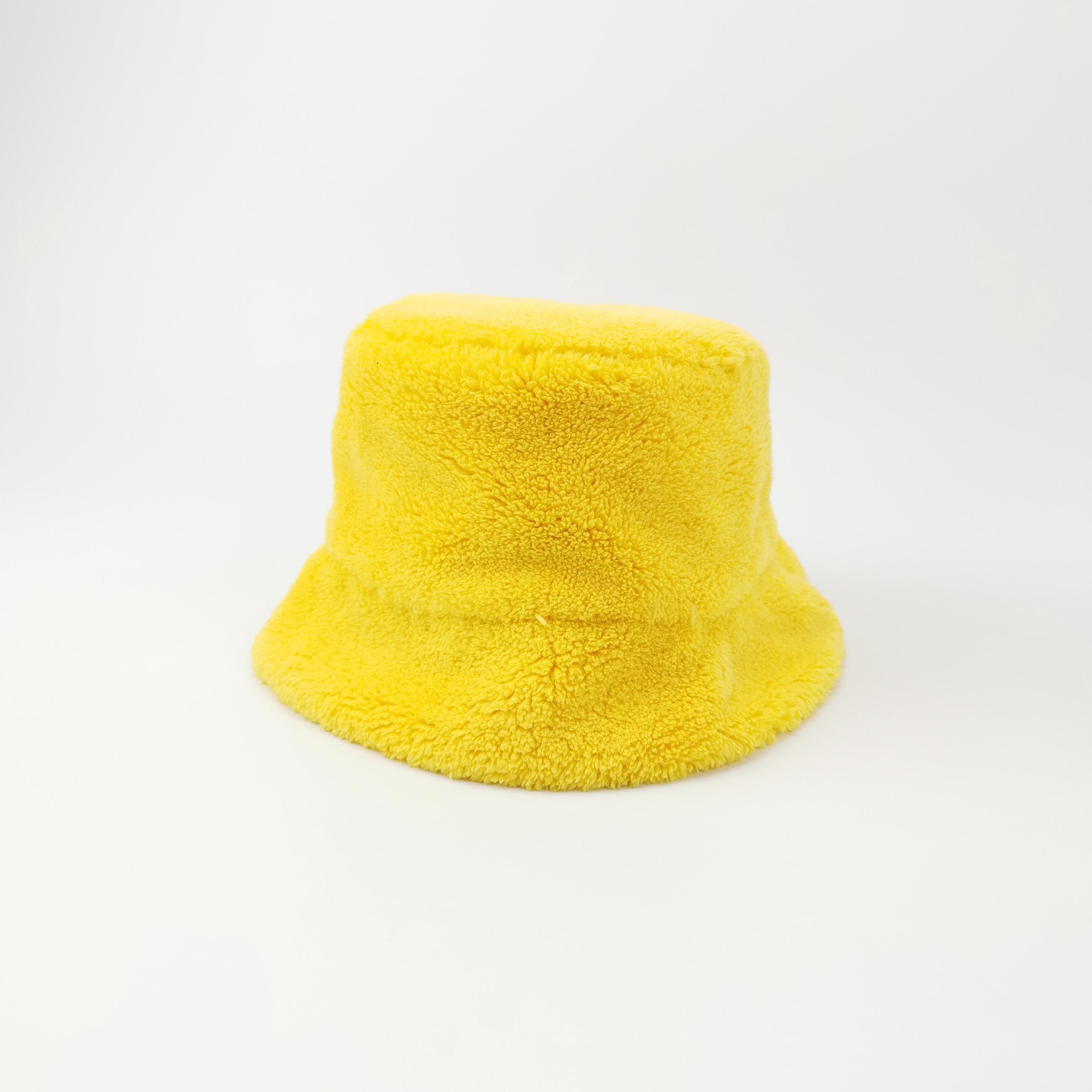 Prada Prada Yellow Terry Logo Bucket Hat Size M Size ONE SIZE - 3 Thumbnail