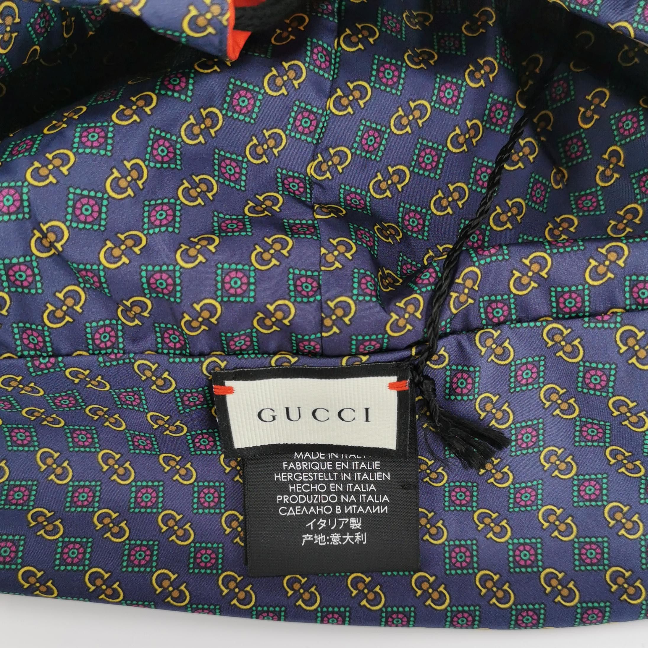 Gucci Gucci Geometric Print Drawstring Hood Size ONE SIZE - 4 Thumbnail