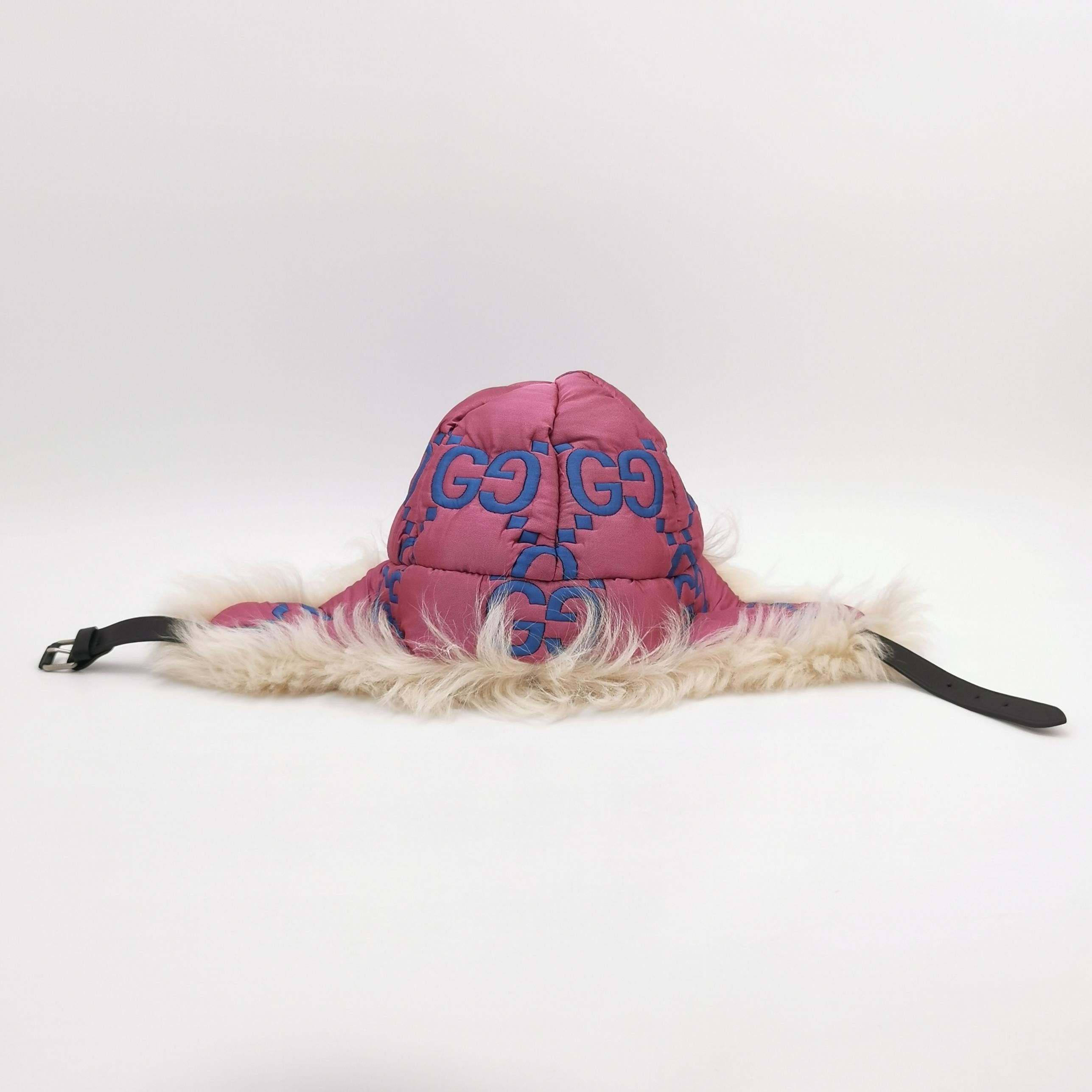 Gucci Gucci GG Monogram Quilted Earflap Hat One Size Size ONE SIZE - 3 Thumbnail