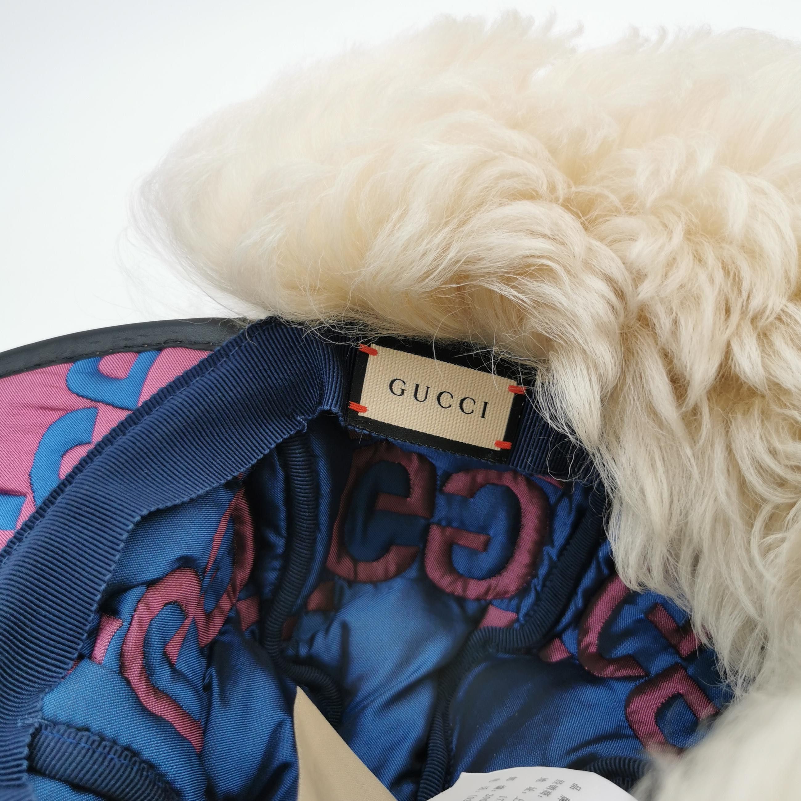 Gucci Gucci GG Monogram Quilted Earflap Hat One Size Size ONE SIZE - 4 Thumbnail