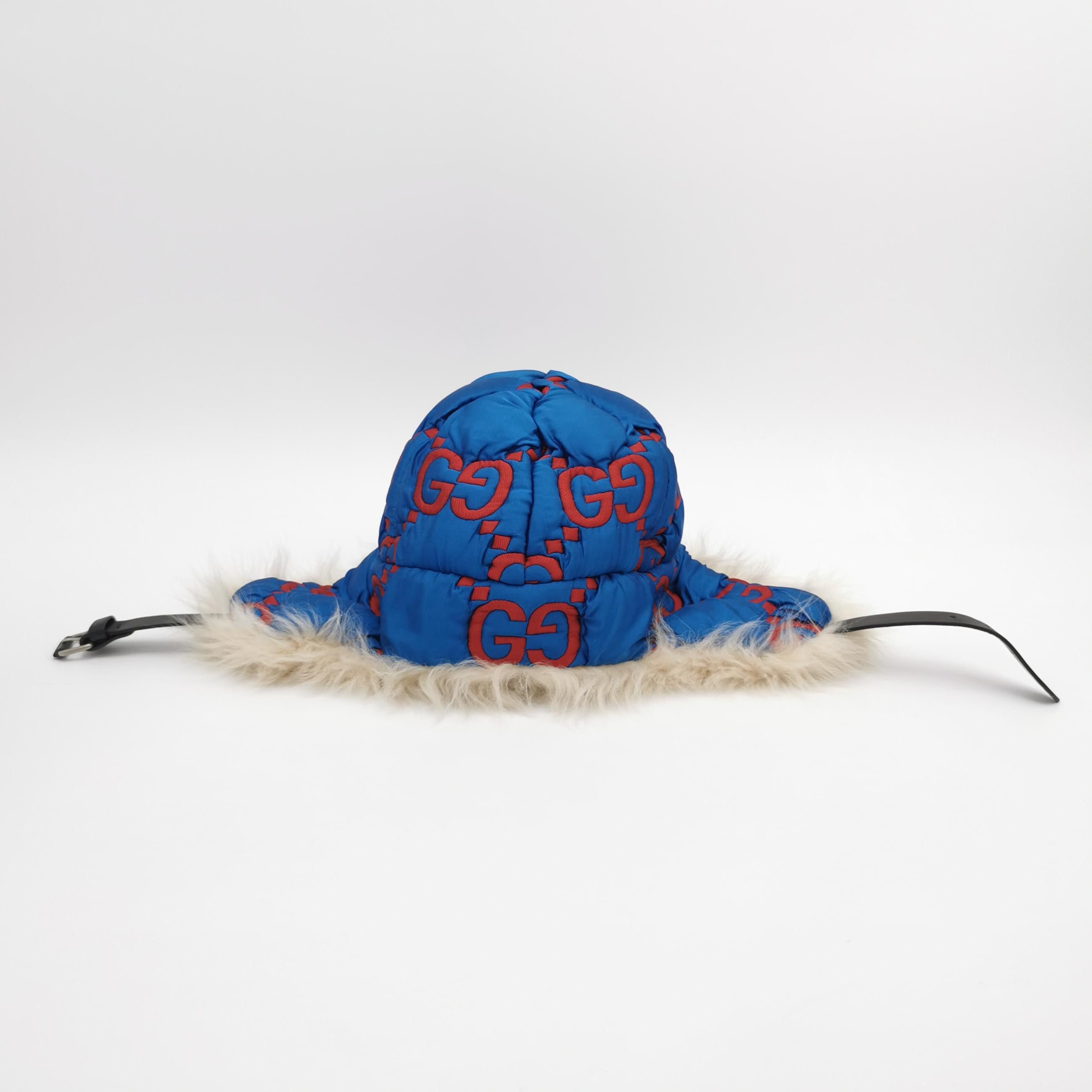 Gucci Gucci GG Monogram Earflap Hat Size M Size ONE SIZE - 3 Thumbnail