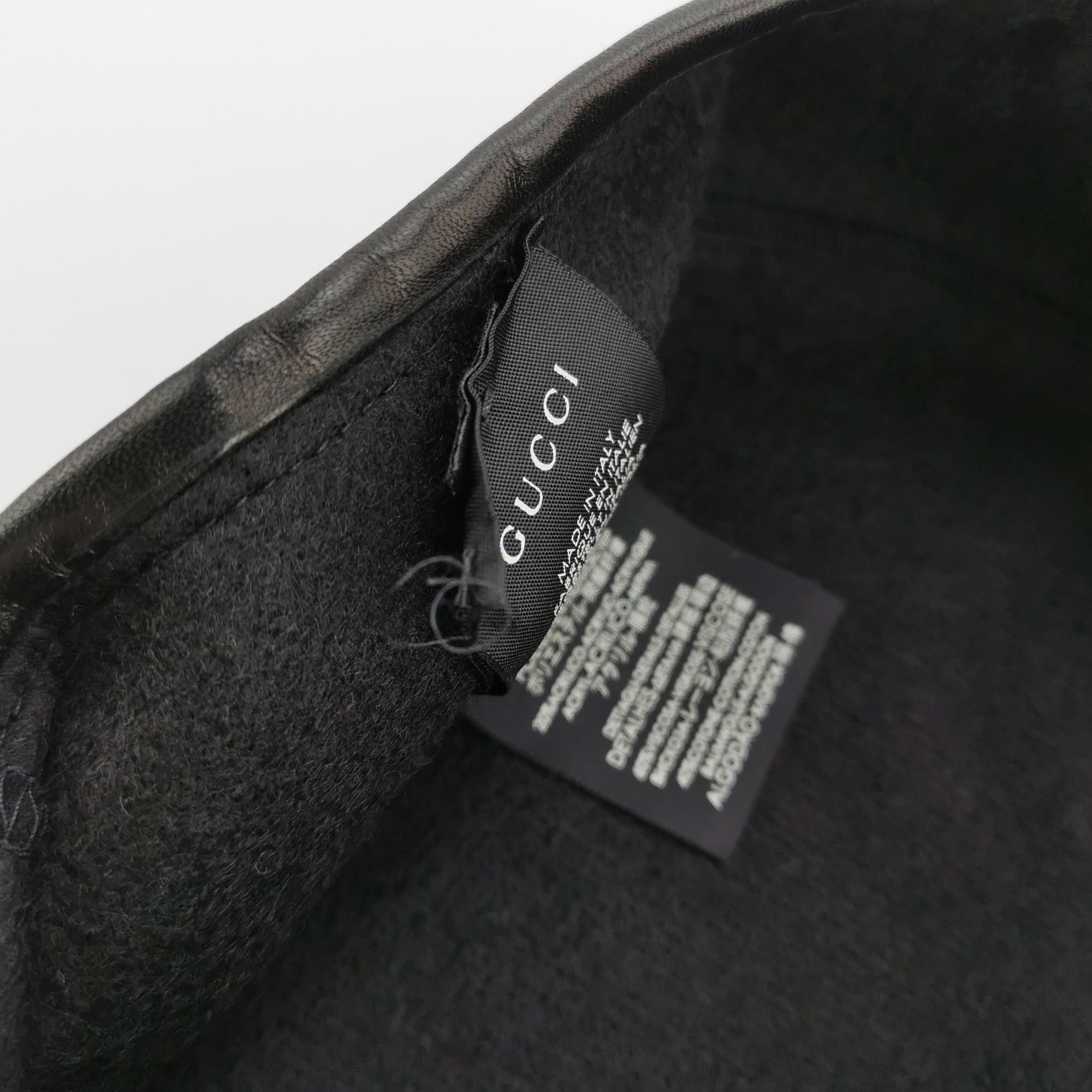 Gucci Gucci Double G Beret Hat ONE SIZE Size ONE SIZE - 6 Thumbnail