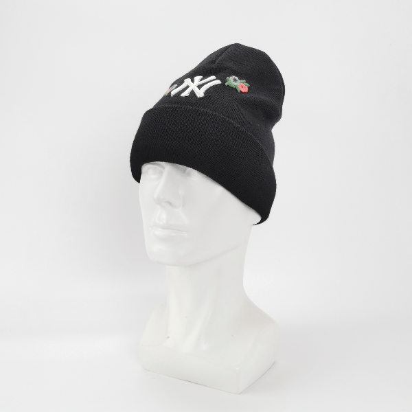 Gucci Gucci x MLB Floral Logo Beanie Hat ONE SIZE Size ONE SIZE - 2 Thumbnail