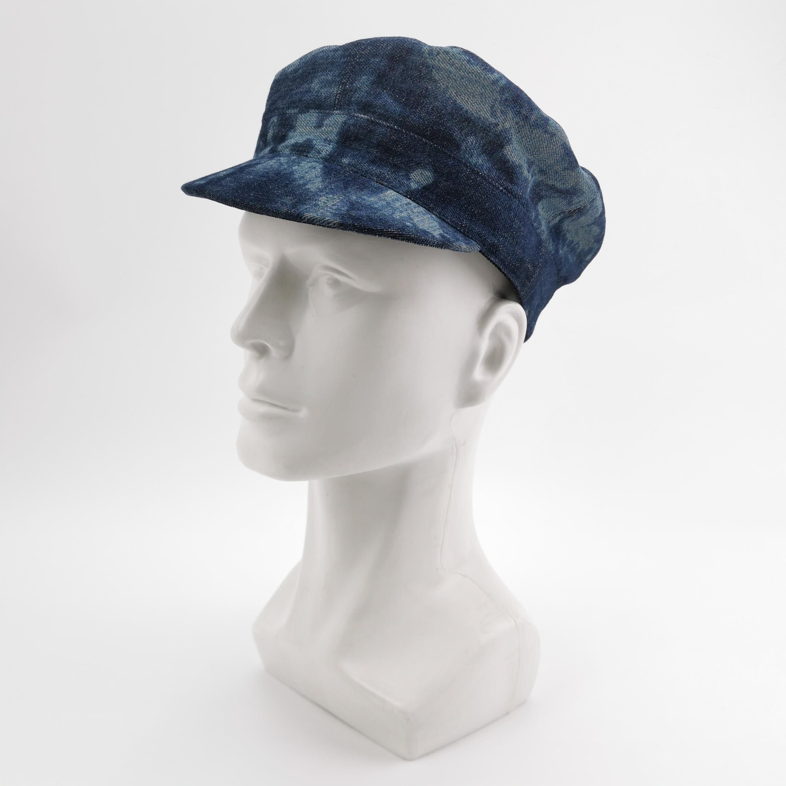 Dior Dior Tie-Dye Denim Beret Size 58 Size ONE SIZE - 2 Thumbnail