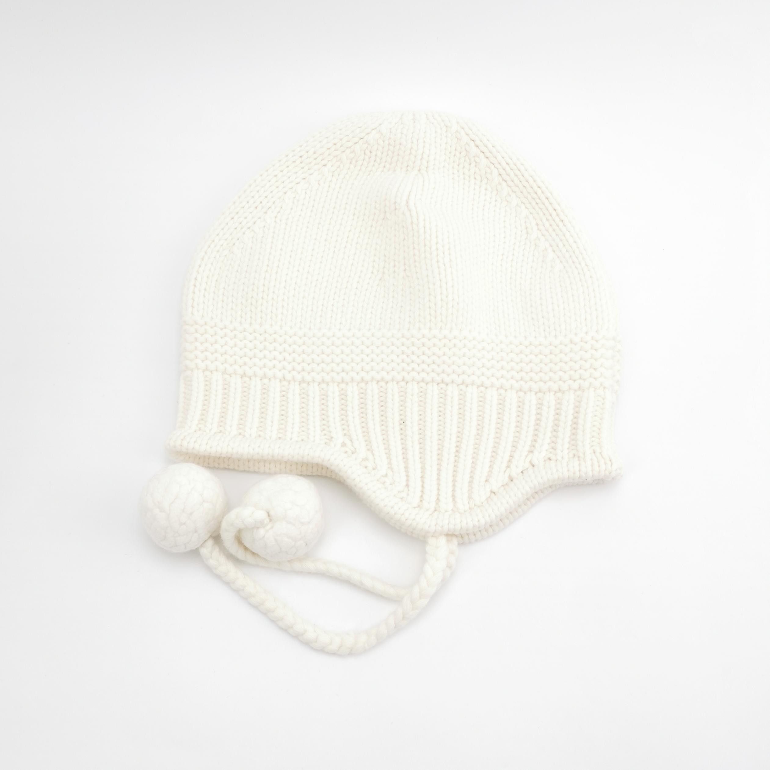 Miu Miu Miu Miu Logo Patch Pom-Pom Hat Size ONE SIZE - 3 Thumbnail