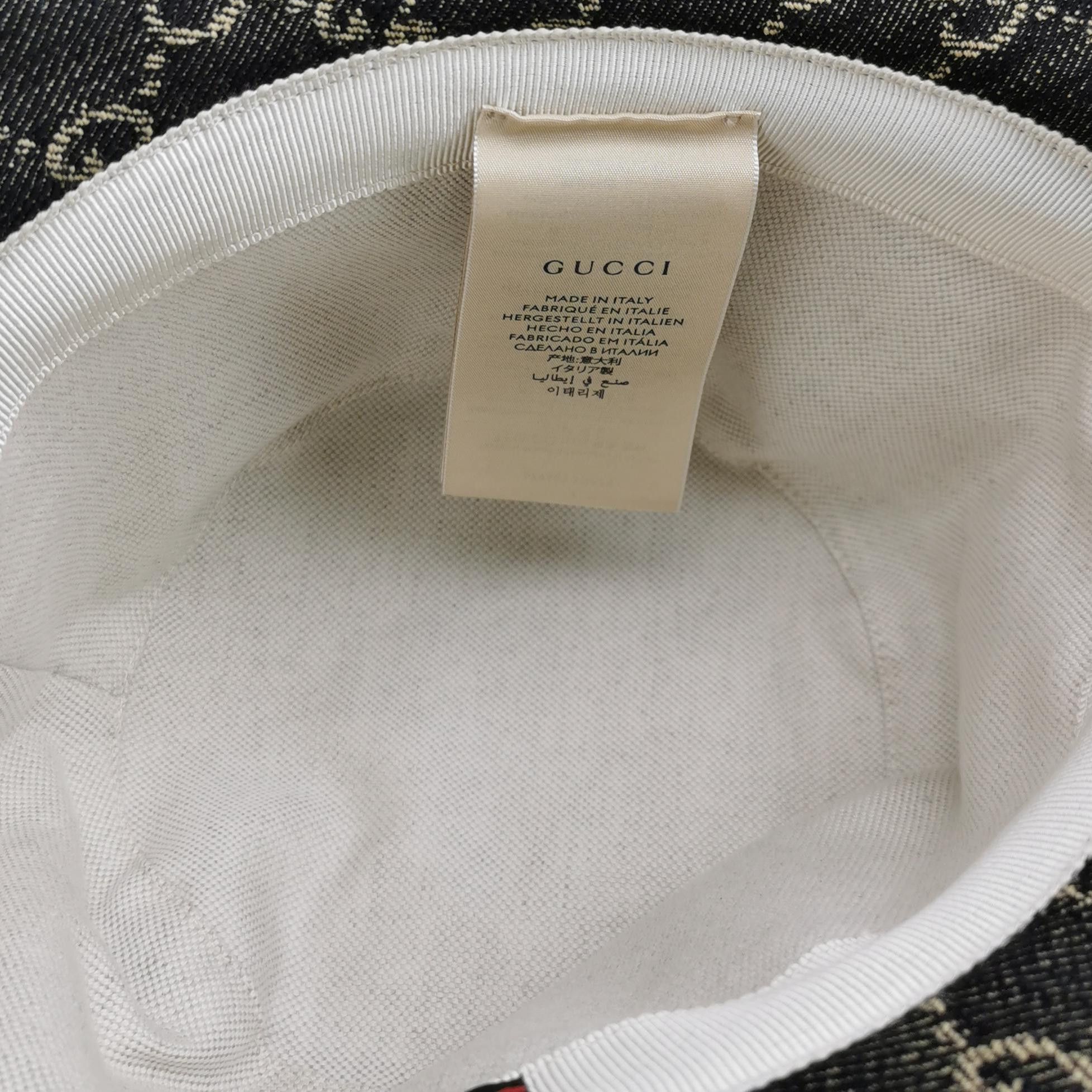 Gucci Gucci GG Canvas Bucket Hat ONE SIZE Size ONE SIZE - 4 Thumbnail