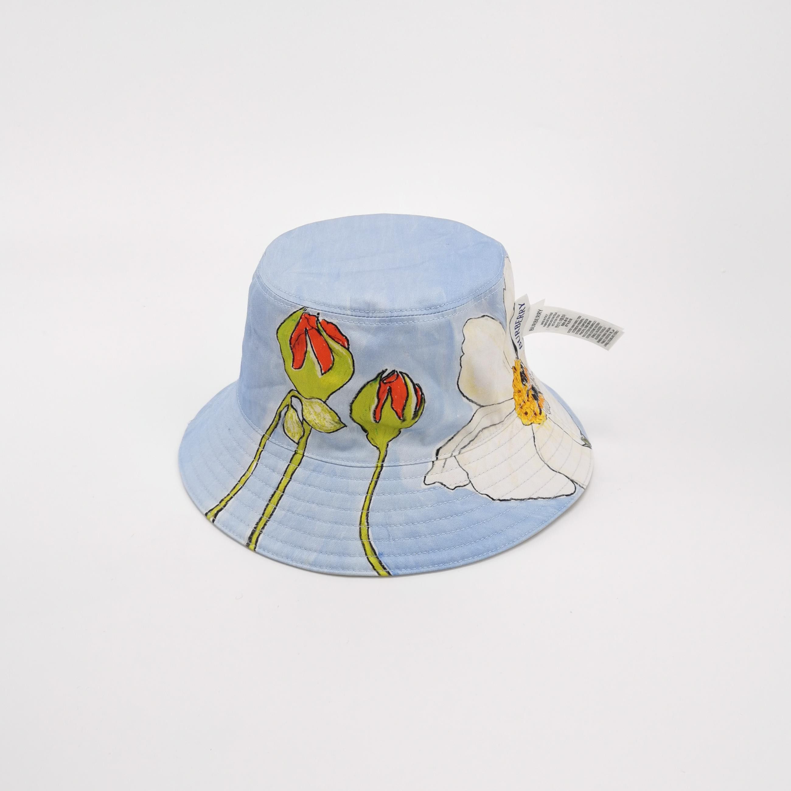 Burberry Burberry x Highgrove Reversible Bucket Hat One Size Size ONE SIZE - 6 Thumbnail