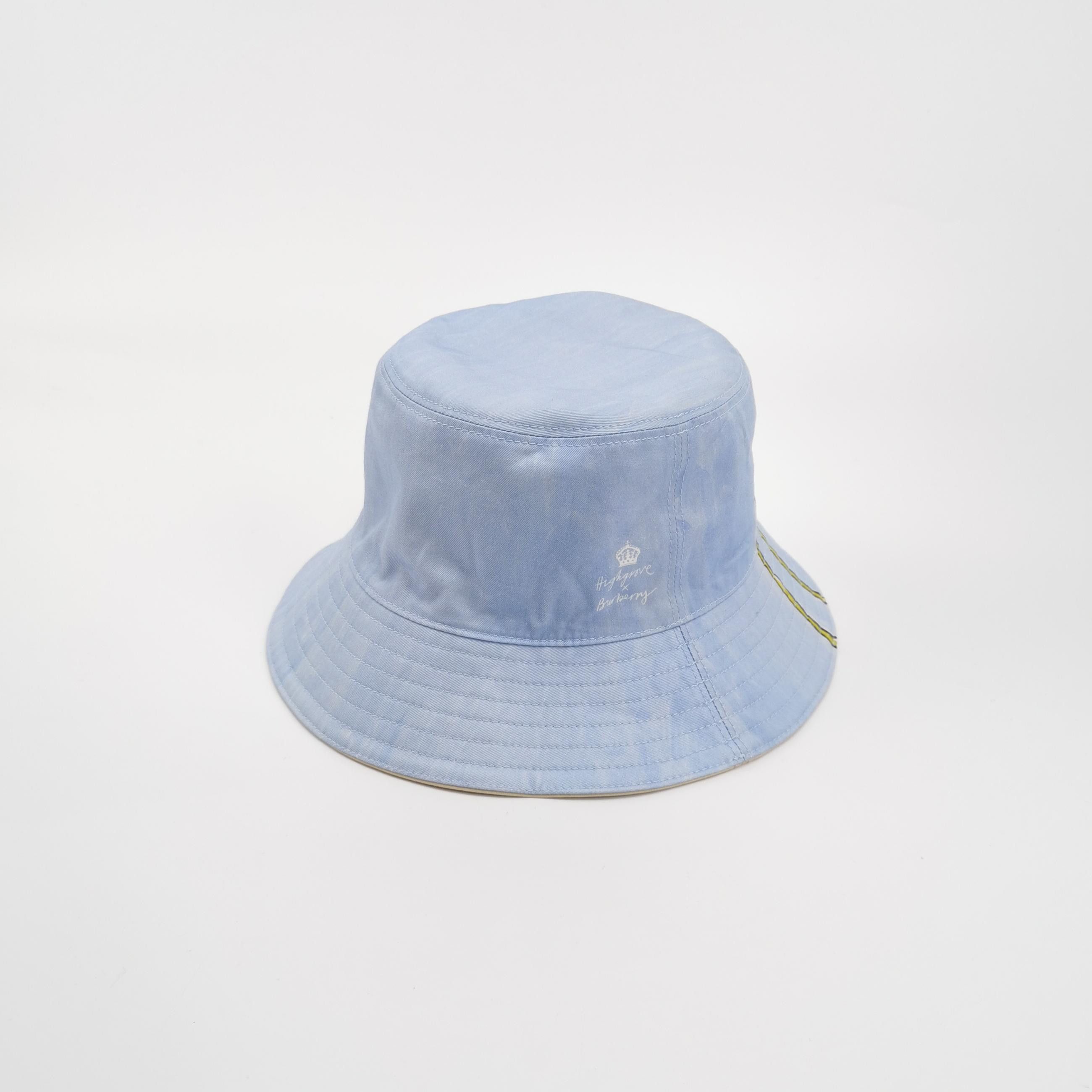 Burberry Burberry x Highgrove Reversible Bucket Hat One Size Size ONE SIZE - 5 Thumbnail