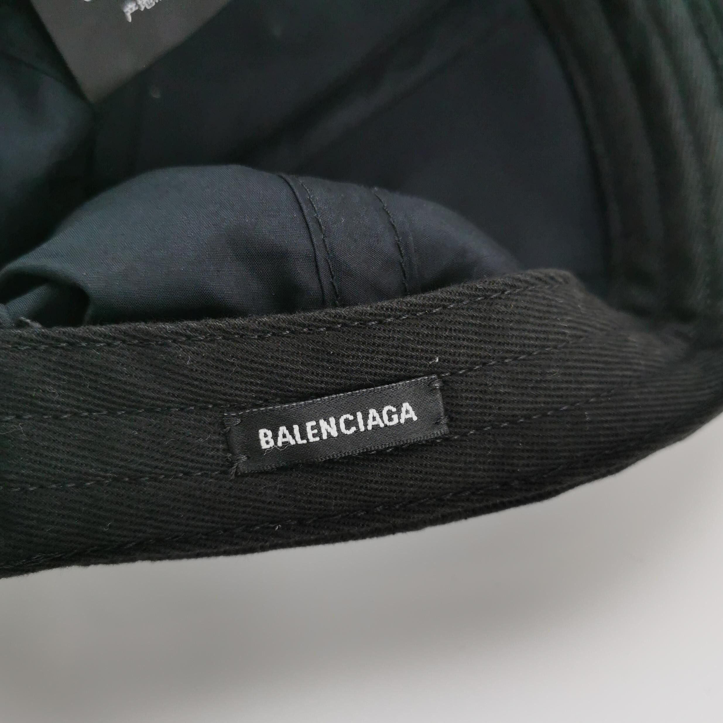Balenciaga Balenciaga Logo Baseball Cap One Size Size ONE SIZE - 4 Thumbnail