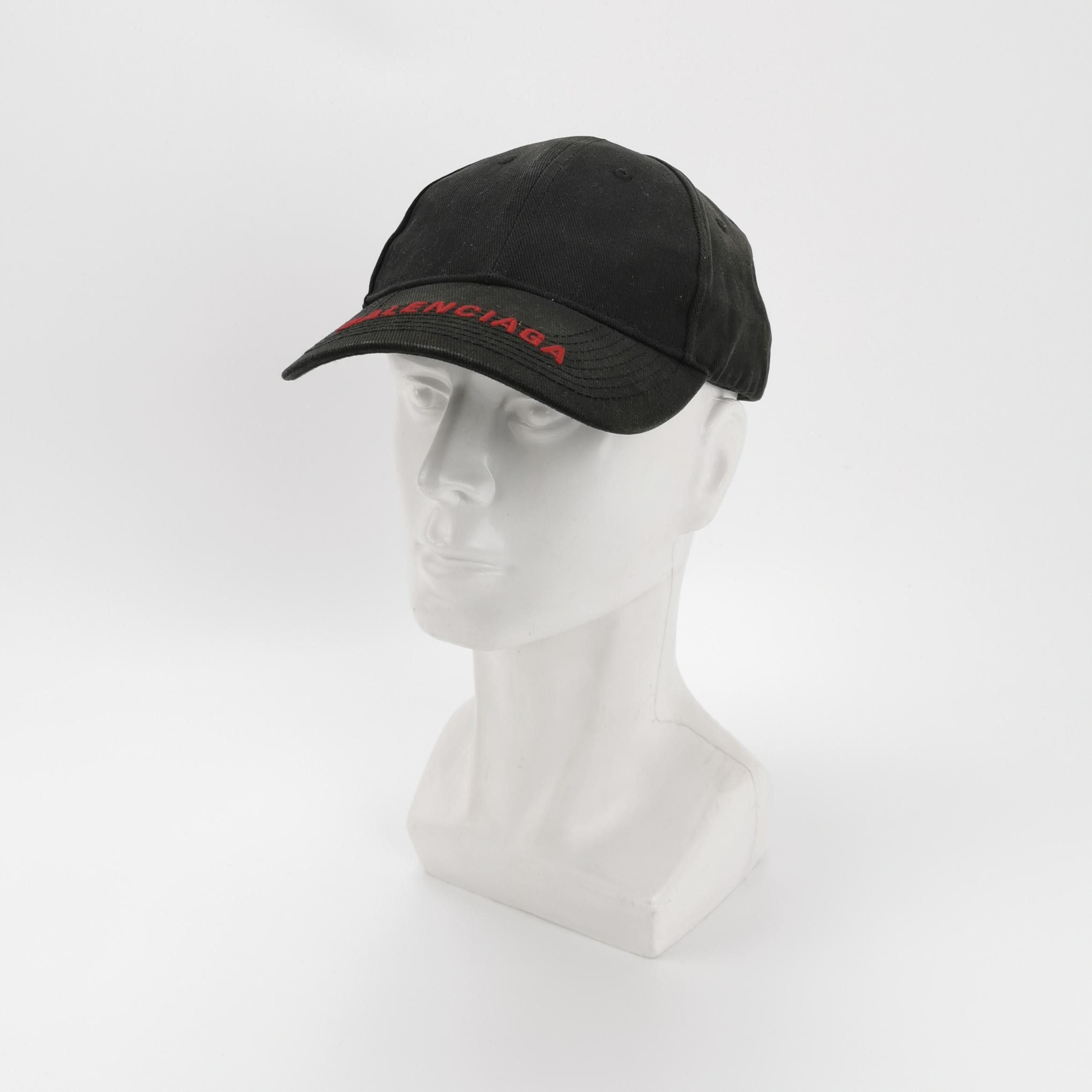Balenciaga Balenciaga Logo Baseball Cap One Size Size ONE SIZE - 2 Thumbnail