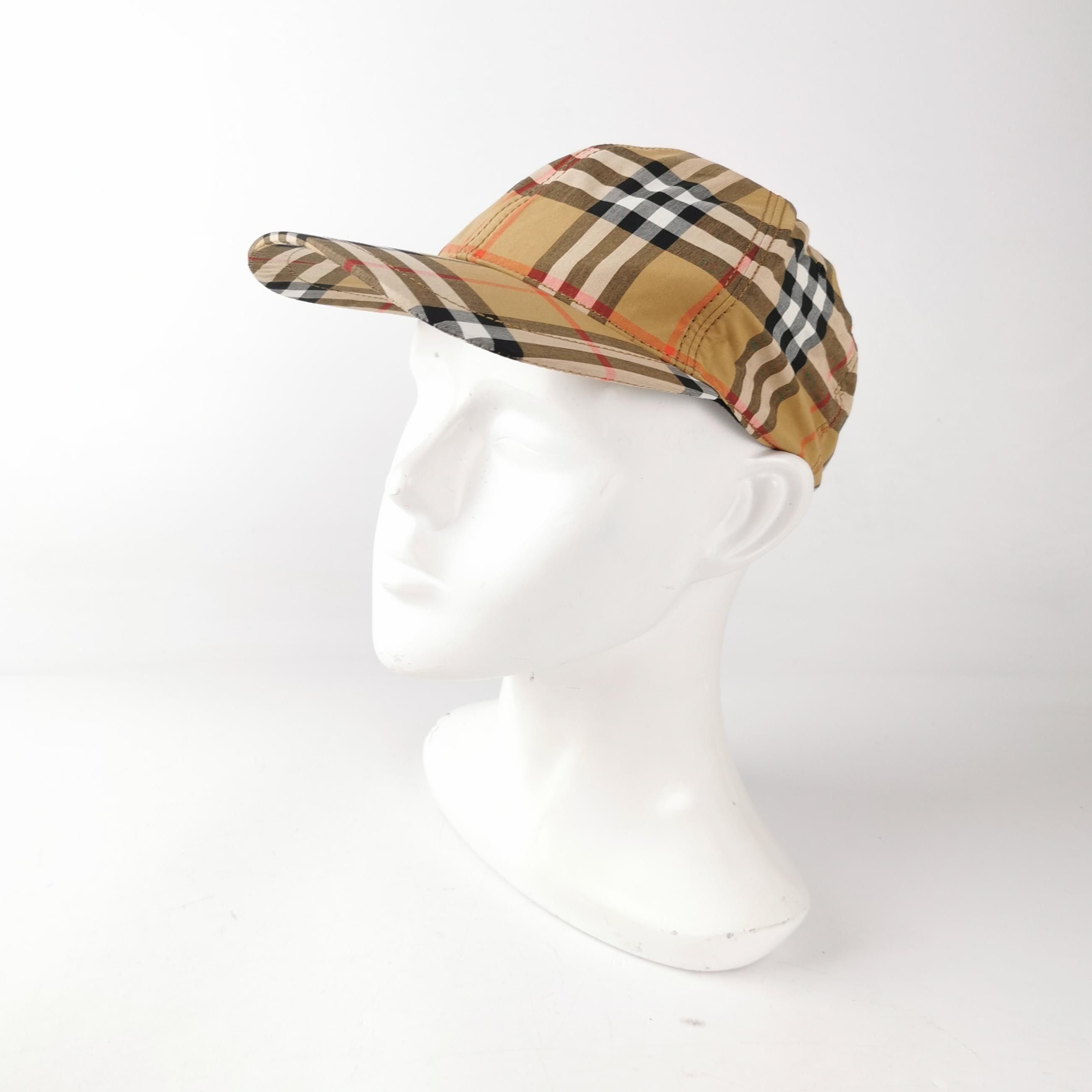 Burberry Burberry Check Cotton Baseball Cap S/M Size ONE SIZE - 2 Thumbnail