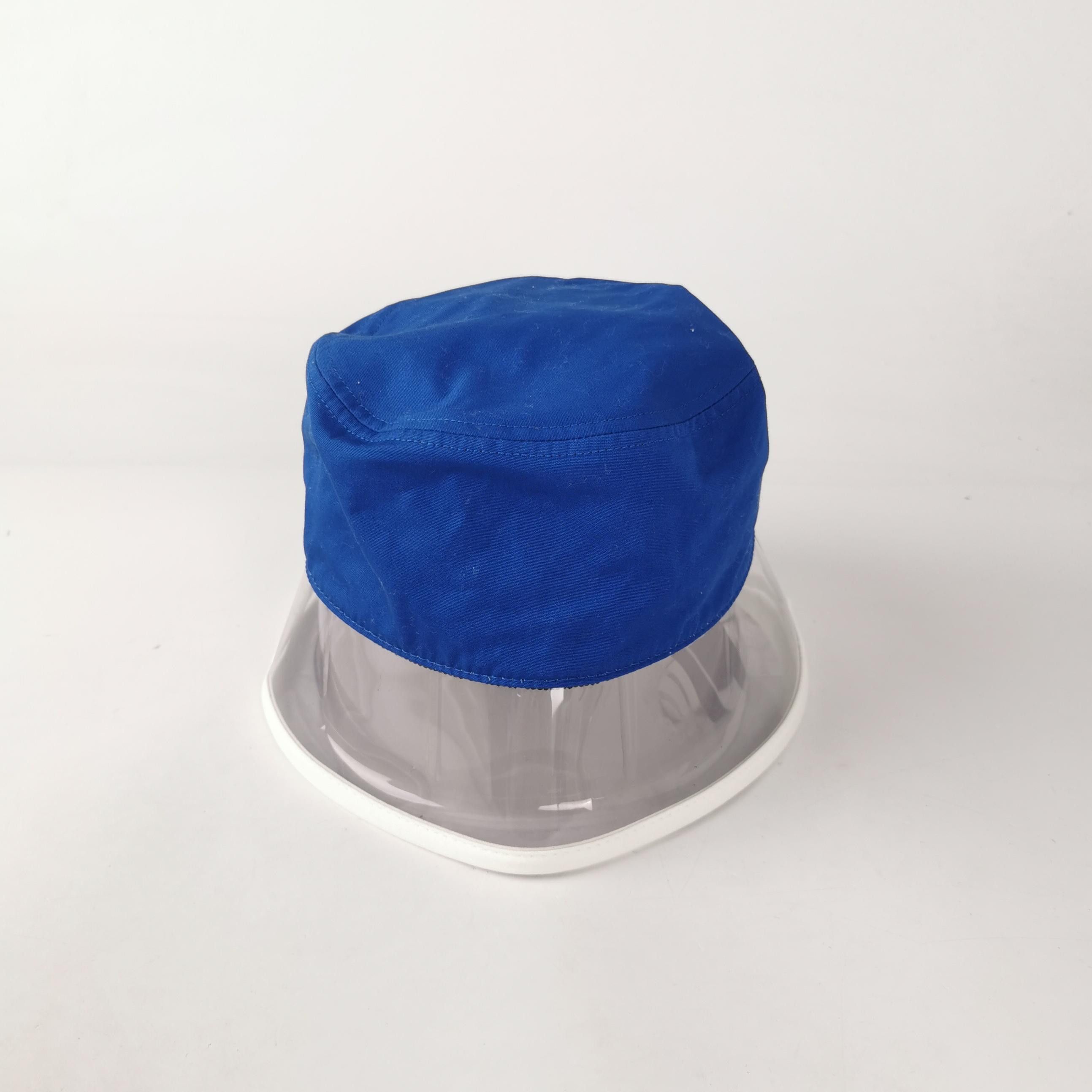Prada Prada Logo Clear Brim Bucket Hat Size M Size ONE SIZE - 3 Thumbnail