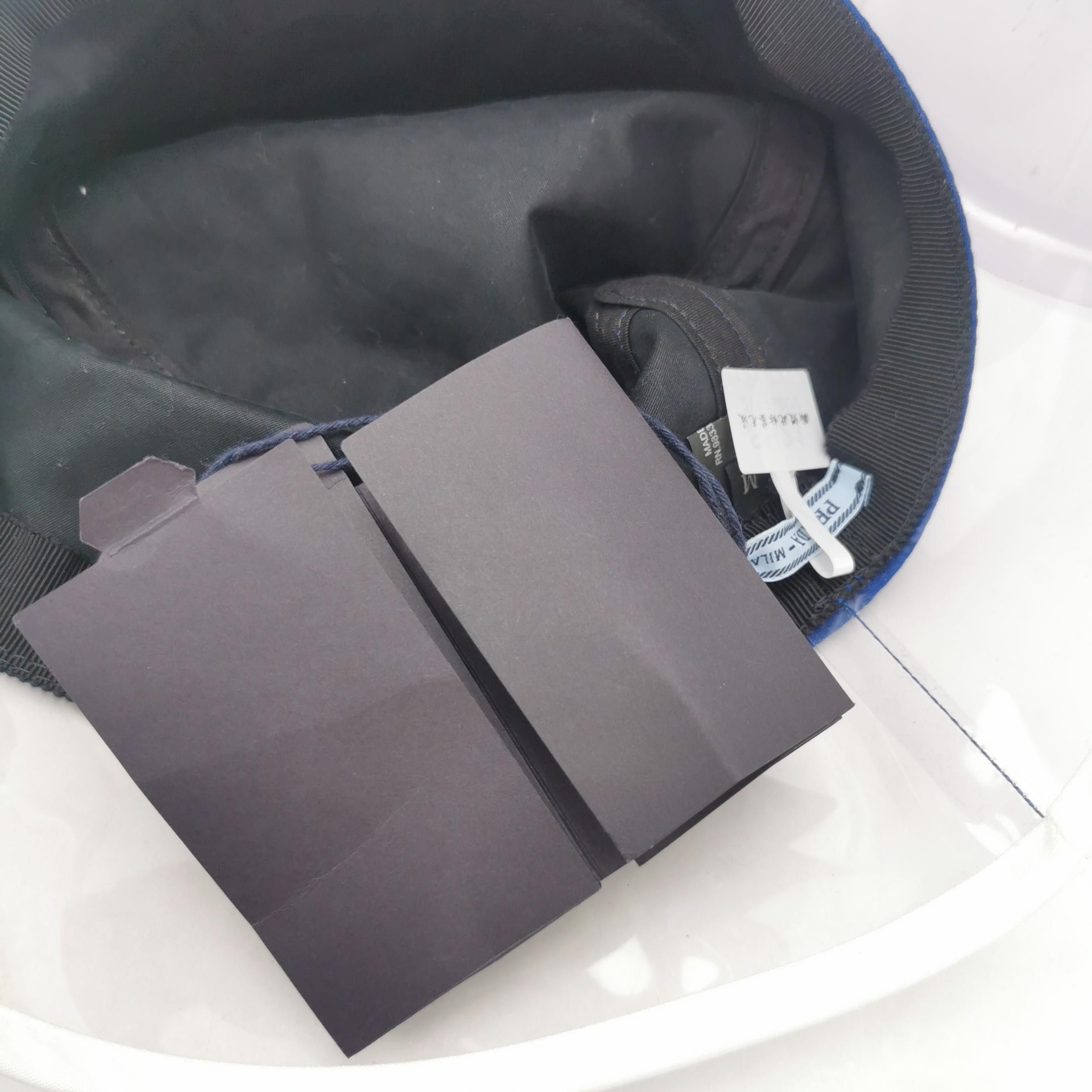 Prada Prada Logo Clear Brim Bucket Hat Size M Size ONE SIZE - 4 Thumbnail