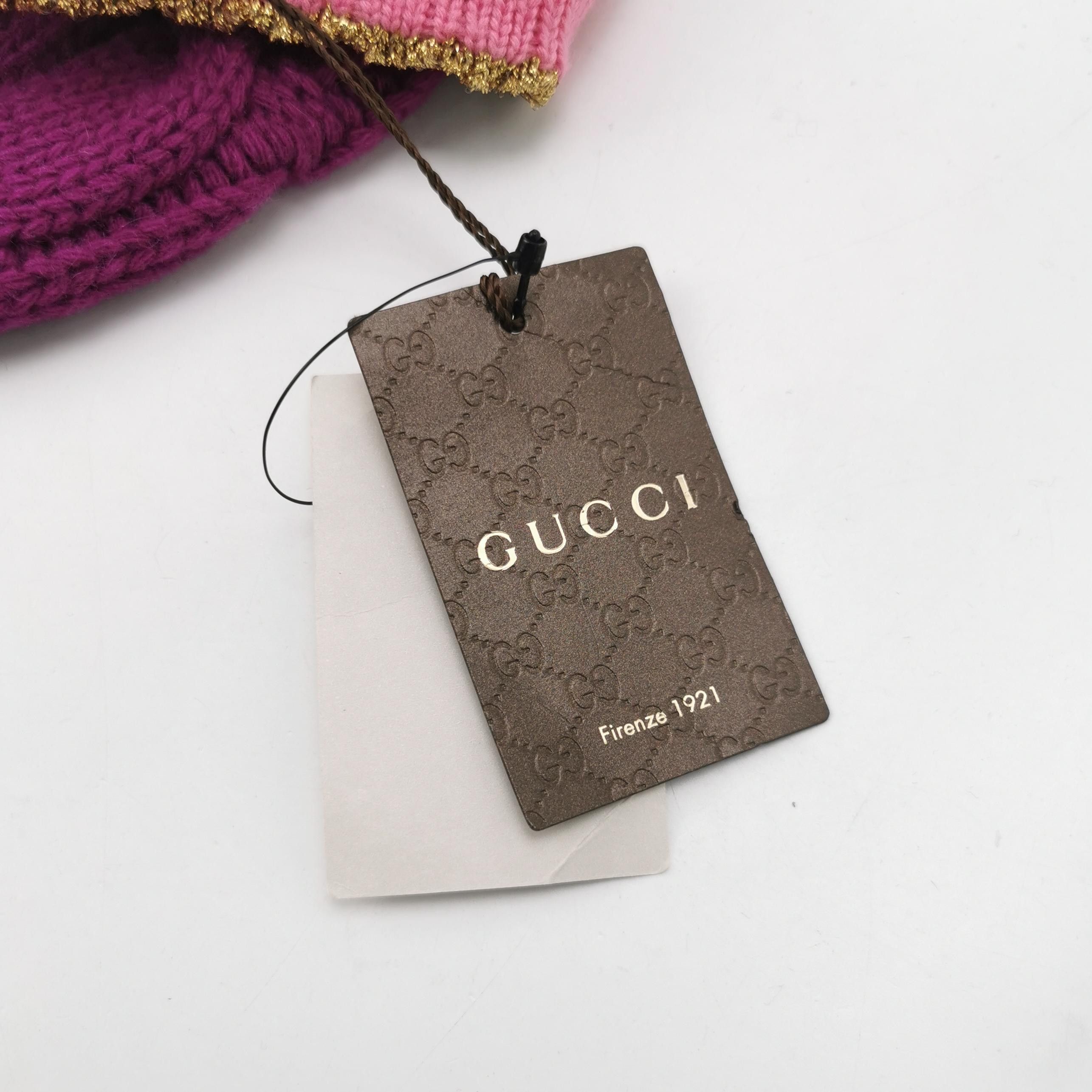 Gucci Gucci Cable Knit Beanie Size M Size ONE SIZE - 5 Thumbnail