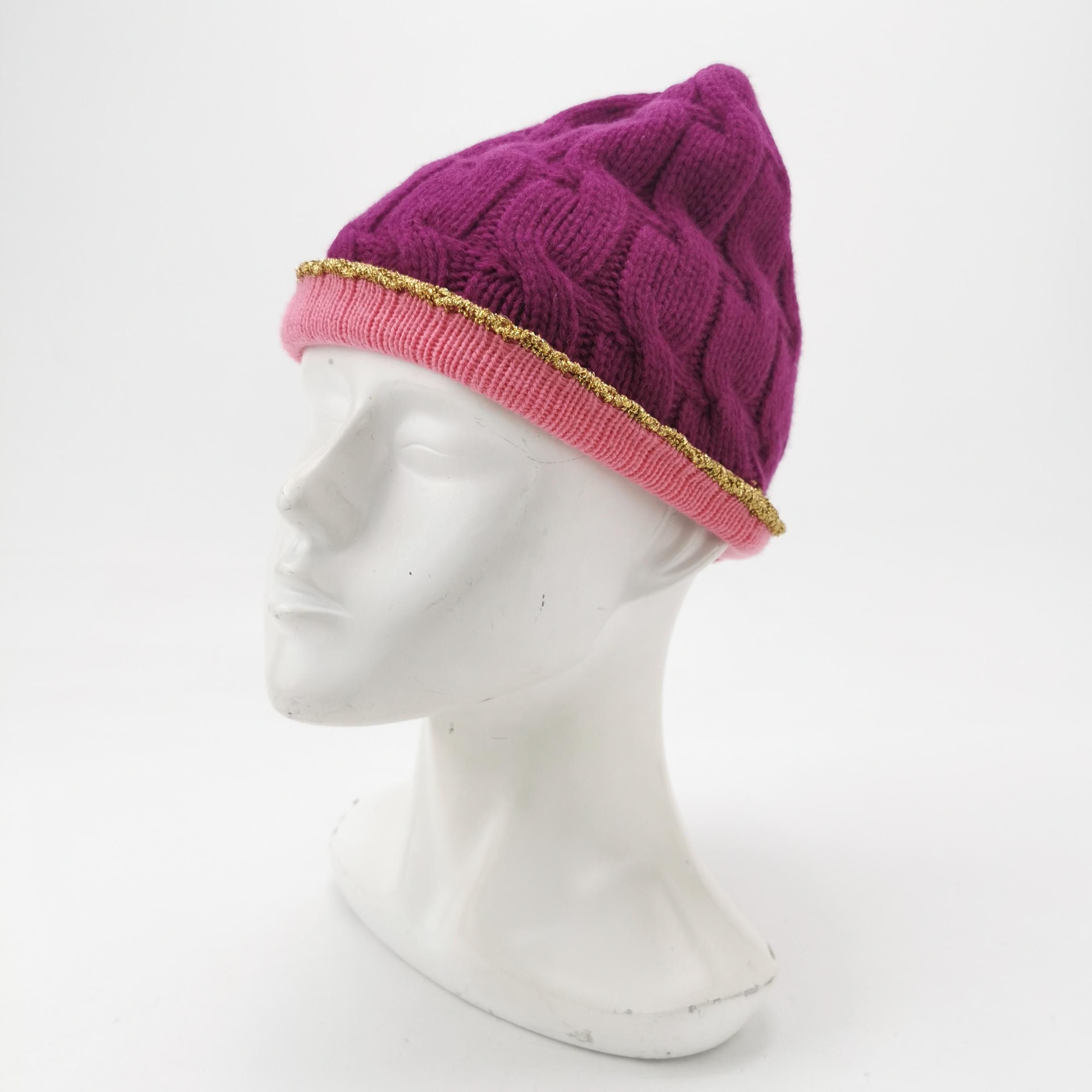 Gucci Gucci Cable Knit Beanie Size M Size ONE SIZE - 2 Thumbnail