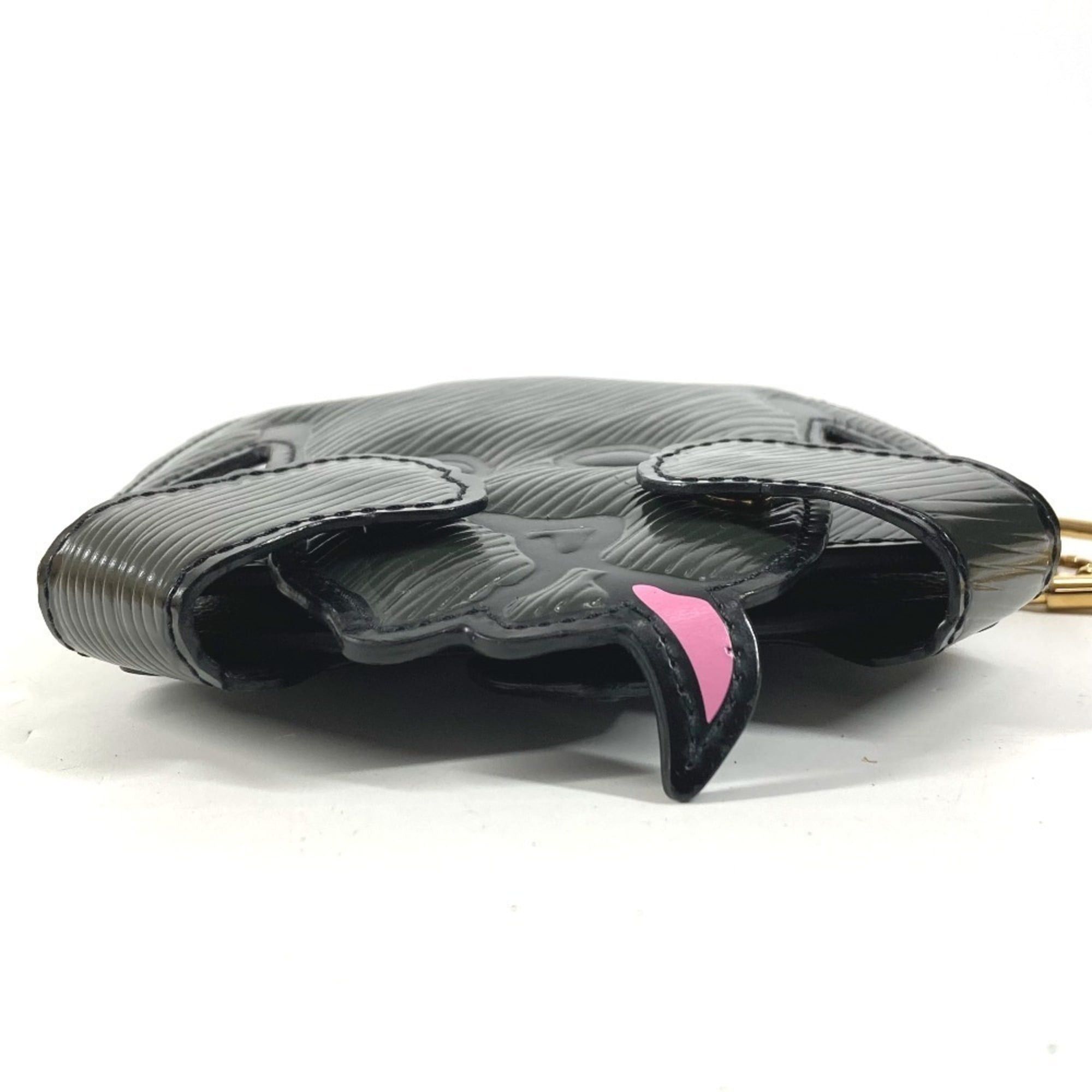 Louis Vuitton LOUIS VUITTON M63897 Epi Catgram Dog Card Holder, Pass Case, Chain Keychain, Accessory, Bag Charm, Business Holder/Card Leather, Men's, Women's, Black Size ONE SIZE - 3 Thumbnail
