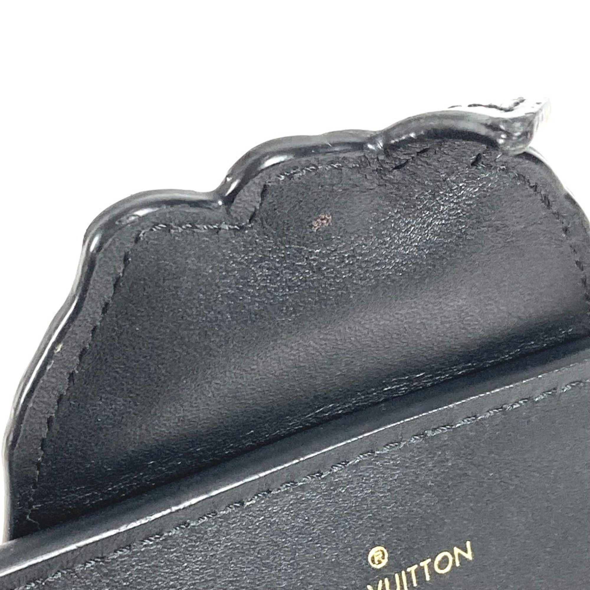 Louis Vuitton LOUIS VUITTON M63897 Epi Catgram Dog Card Holder, Pass Case, Chain Keychain, Accessory, Bag Charm, Business Holder/Card Leather, Men's, Women's, Black Size ONE SIZE - 9 Thumbnail