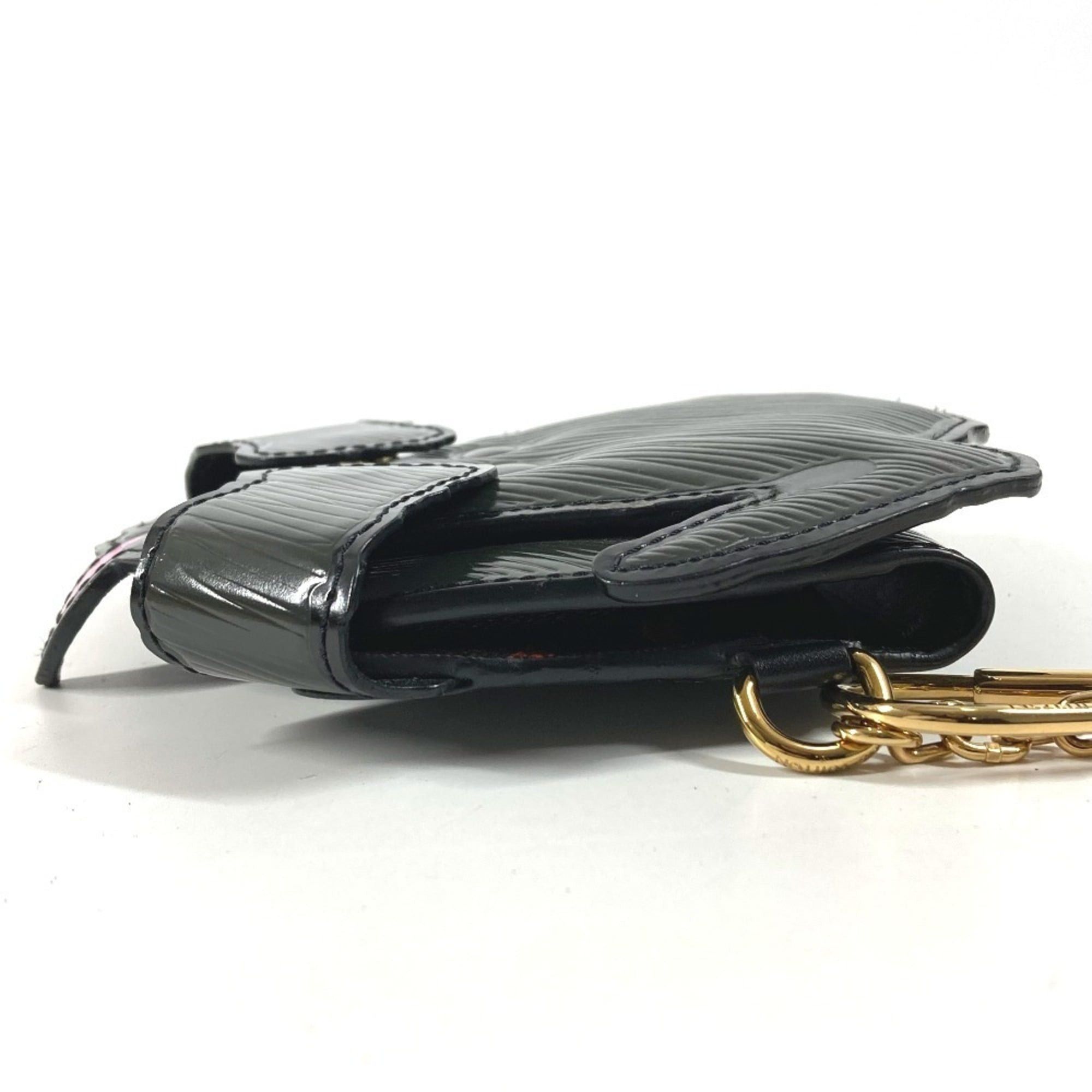 Louis Vuitton LOUIS VUITTON M63897 Epi Catgram Dog Card Holder, Pass Case, Chain Keychain, Accessory, Bag Charm, Business Holder/Card Leather, Men's, Women's, Black Size ONE SIZE - 5 Thumbnail