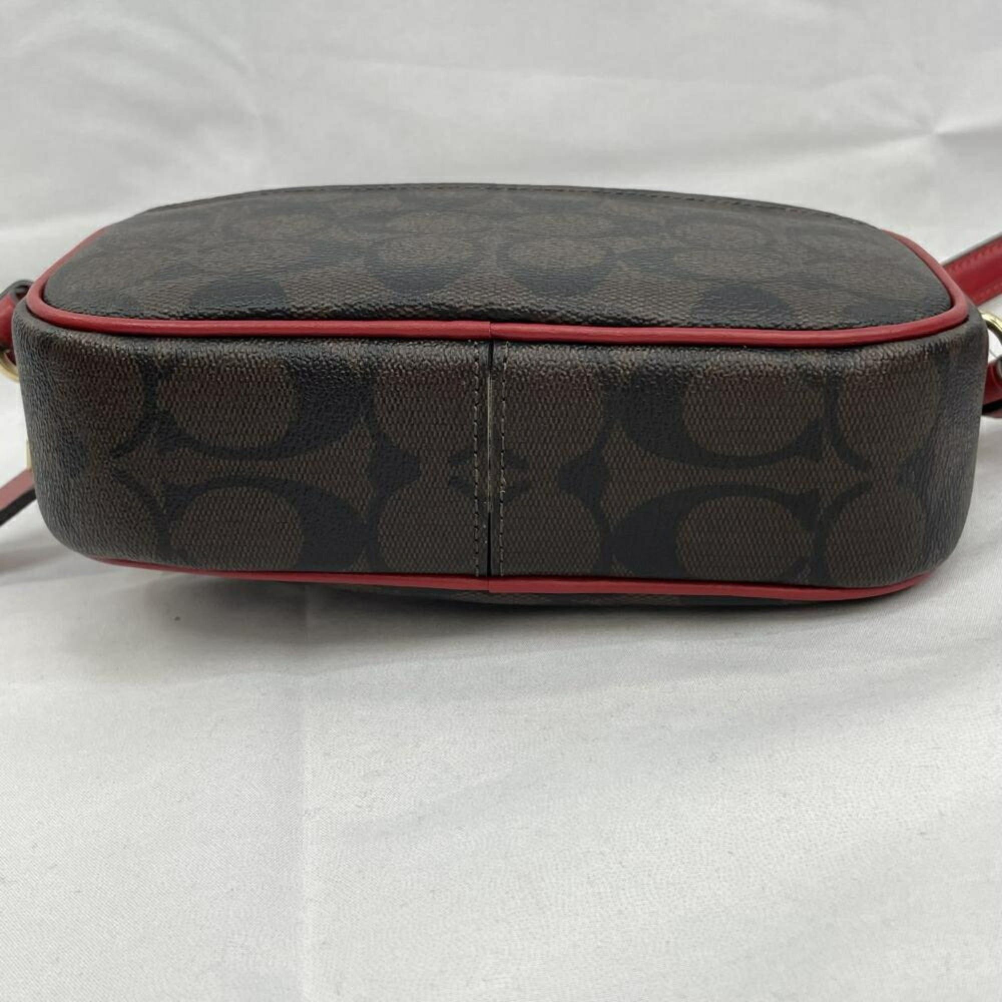 Coach COACH Signature Mini Jamie Camera Bag Shoulder Red Size ONE SIZE - 3 Thumbnail