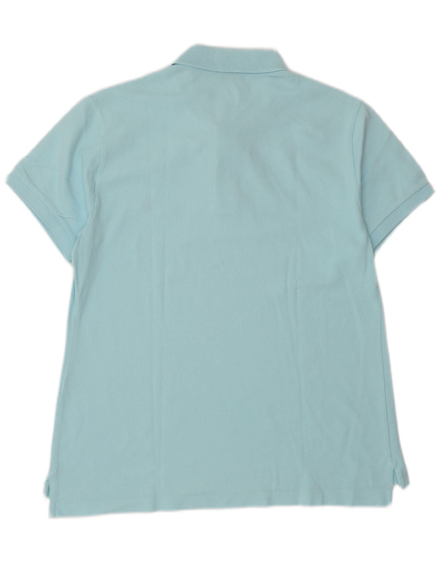 Polo Ralph Lauren Mens Skinny Fit Polo Shirt Large Blue Size US L / EU 52-54 / 3 - 2 Thumbnail