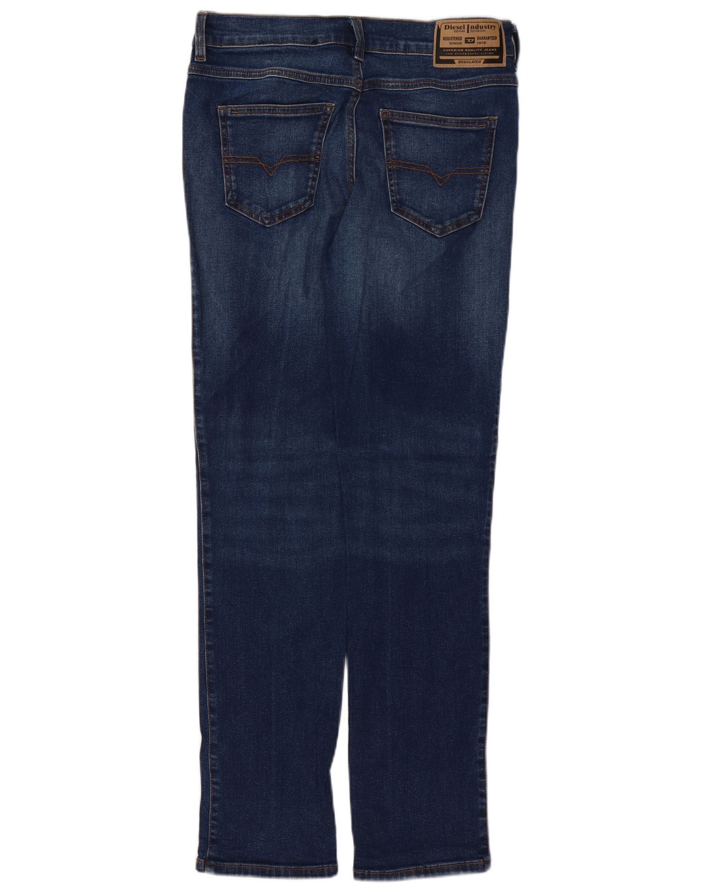 Diesel Womens Slim Jeans W28 L30 Blue Cotton Size 42" / US 20 - 2 Thumbnail