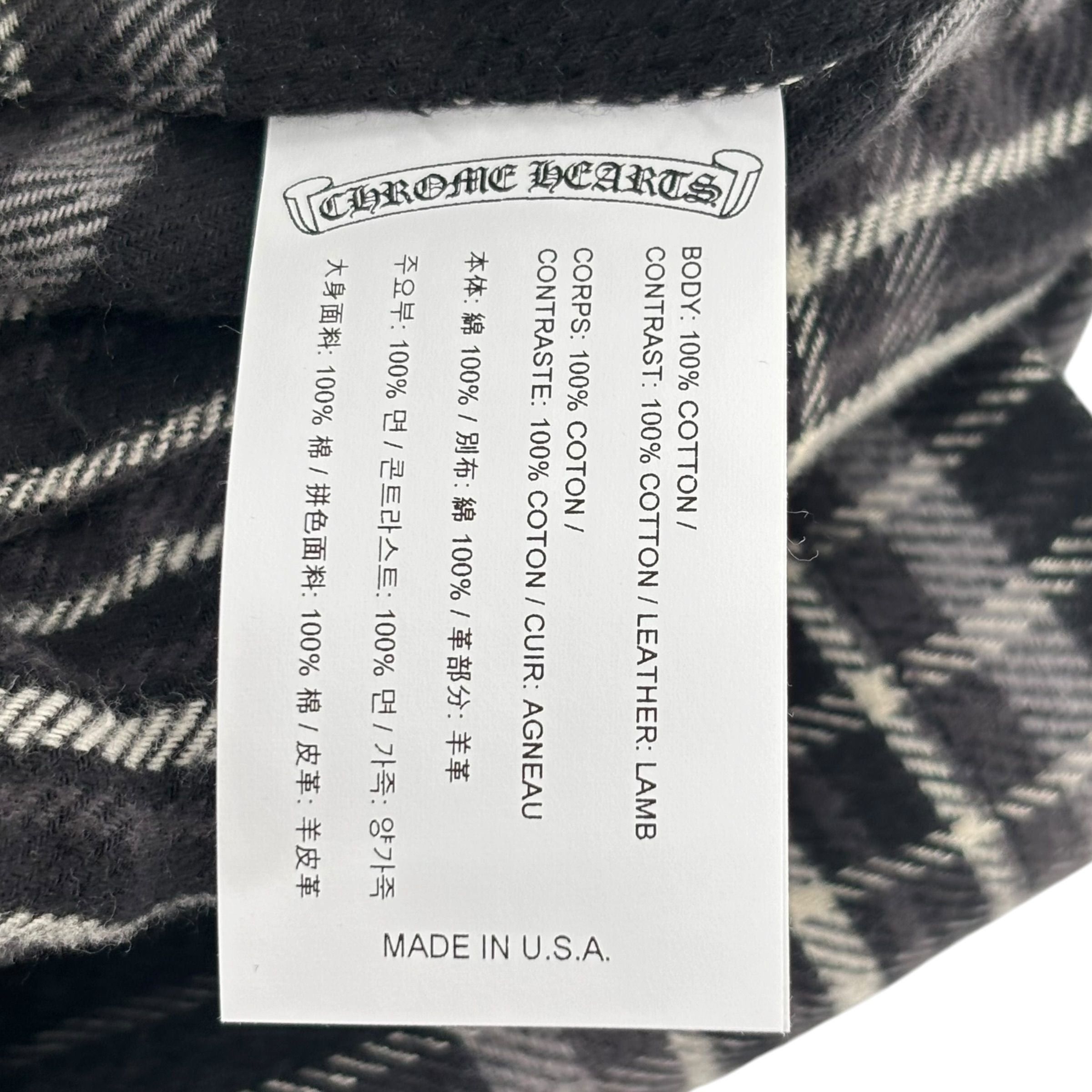 Chrome Hearts After School Cross Patch Flannel Shorts Grey Size US 32 / EU 48 - 5 Thumbnail