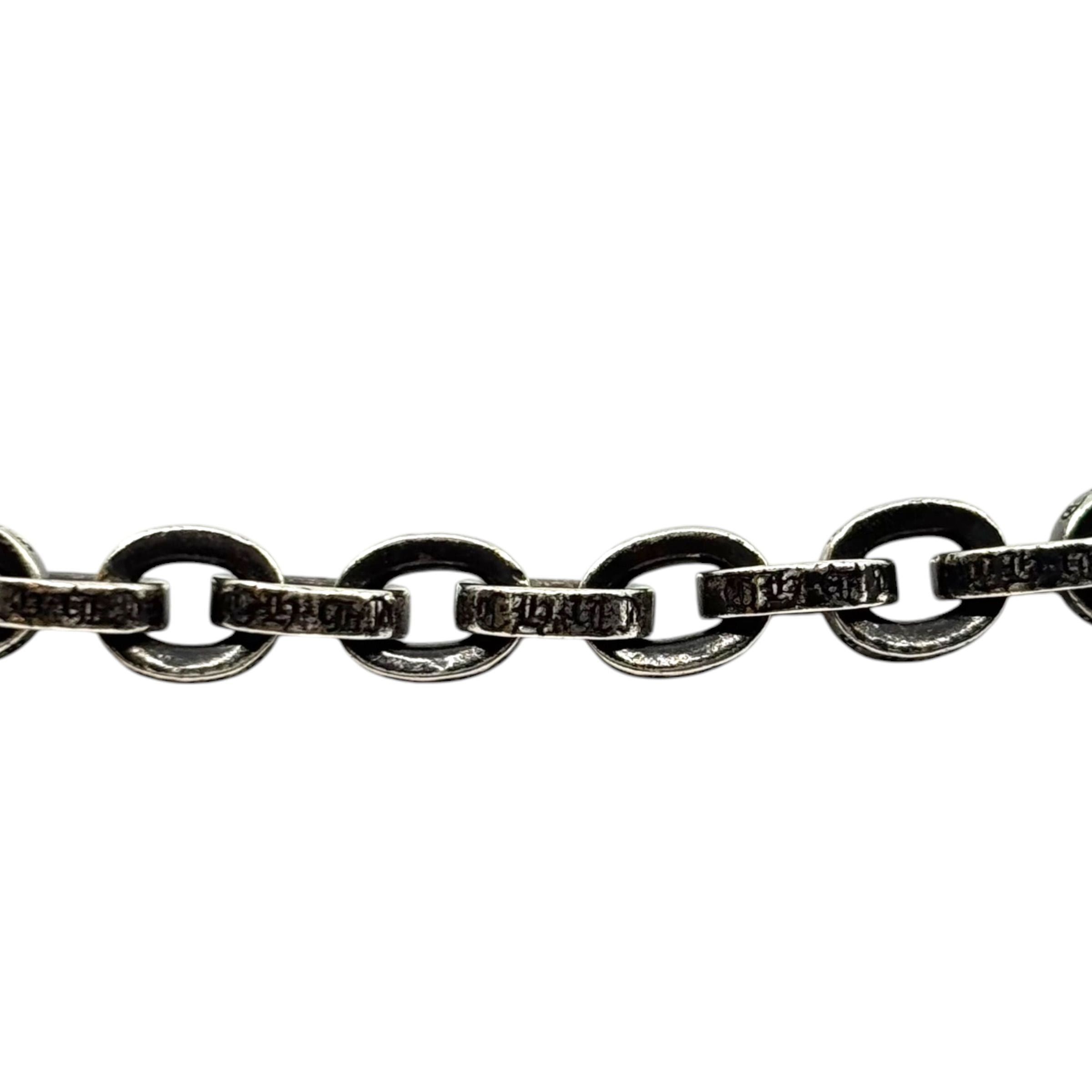 Chrome Hearts Silver Paper Chain Necklace 18" Size ONE SIZE - 3 Thumbnail
