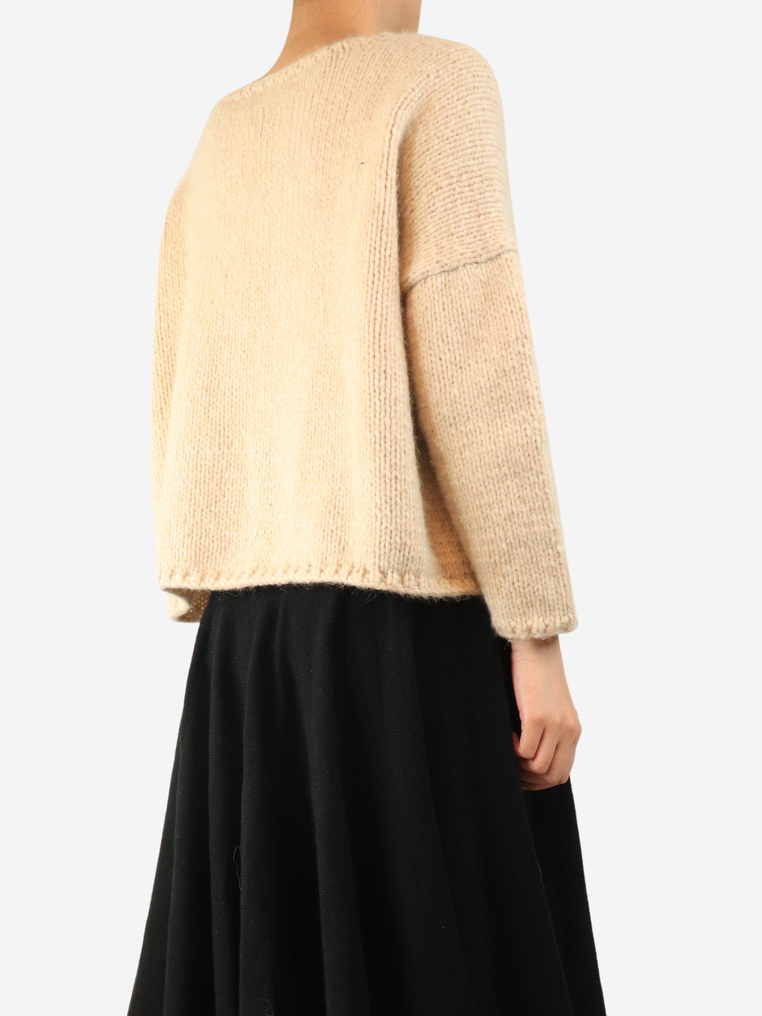 Album di Famiglia Neutral chunky cardigan - M Size S / US 4 / IT 40 - 3 Thumbnail