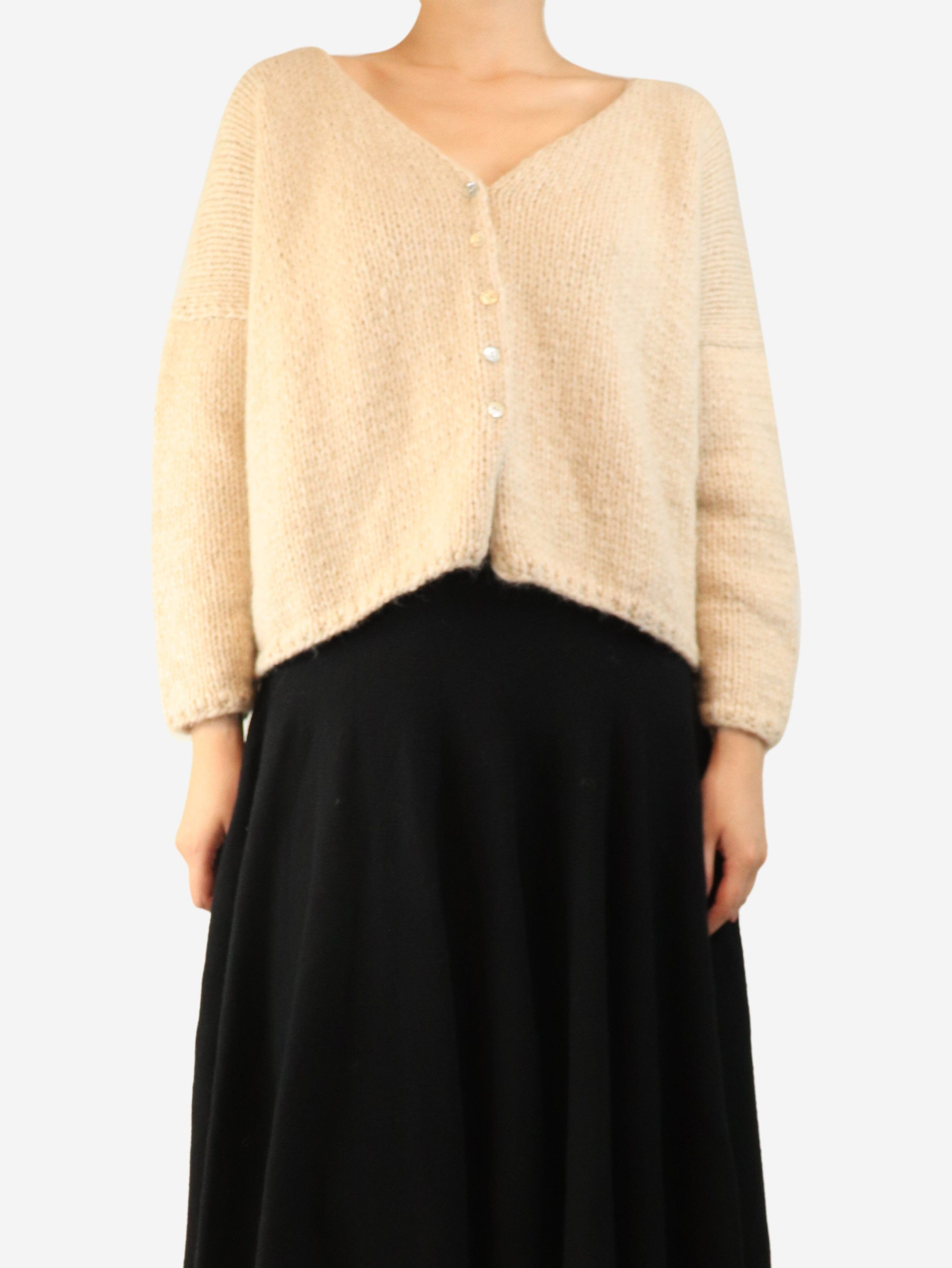 Album di Famiglia Neutral chunky cardigan - M Size S / US 4 / IT 40 - 4 Thumbnail