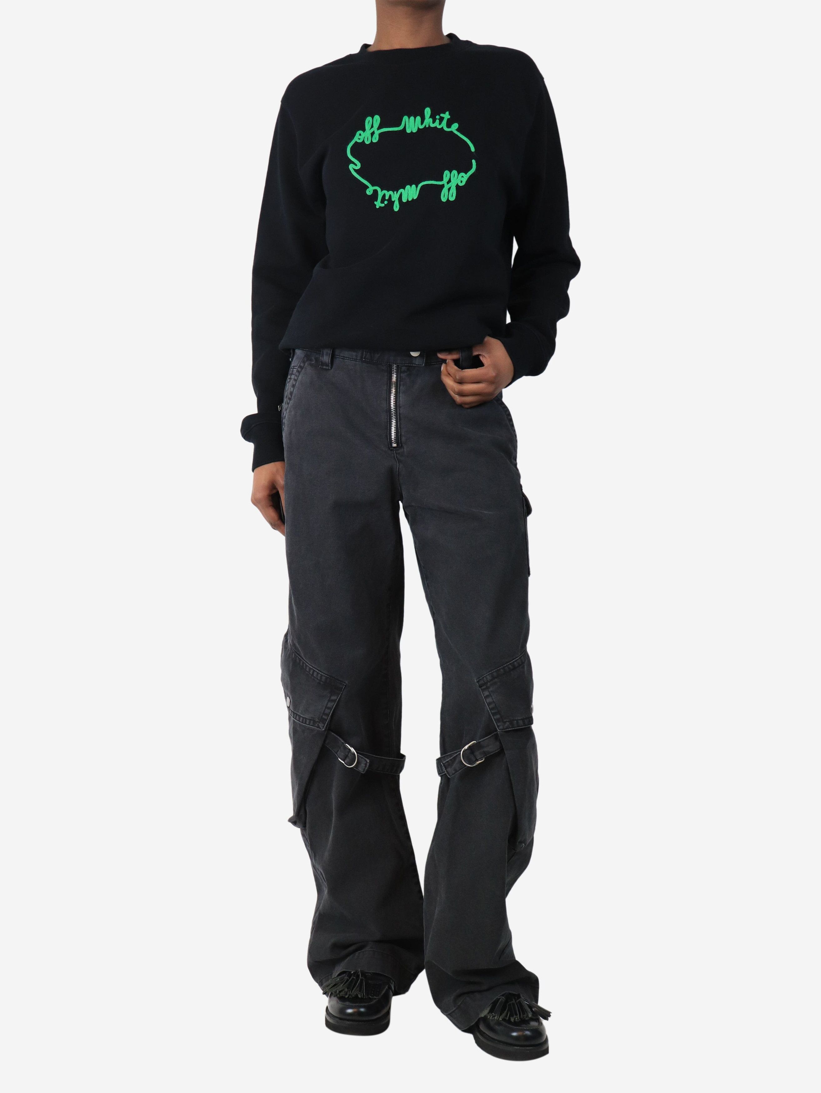 Acne Studios Charcoal grey cargo trousers - UK 8 Size 27" / US 4 / IT 40 - 3 Thumbnail