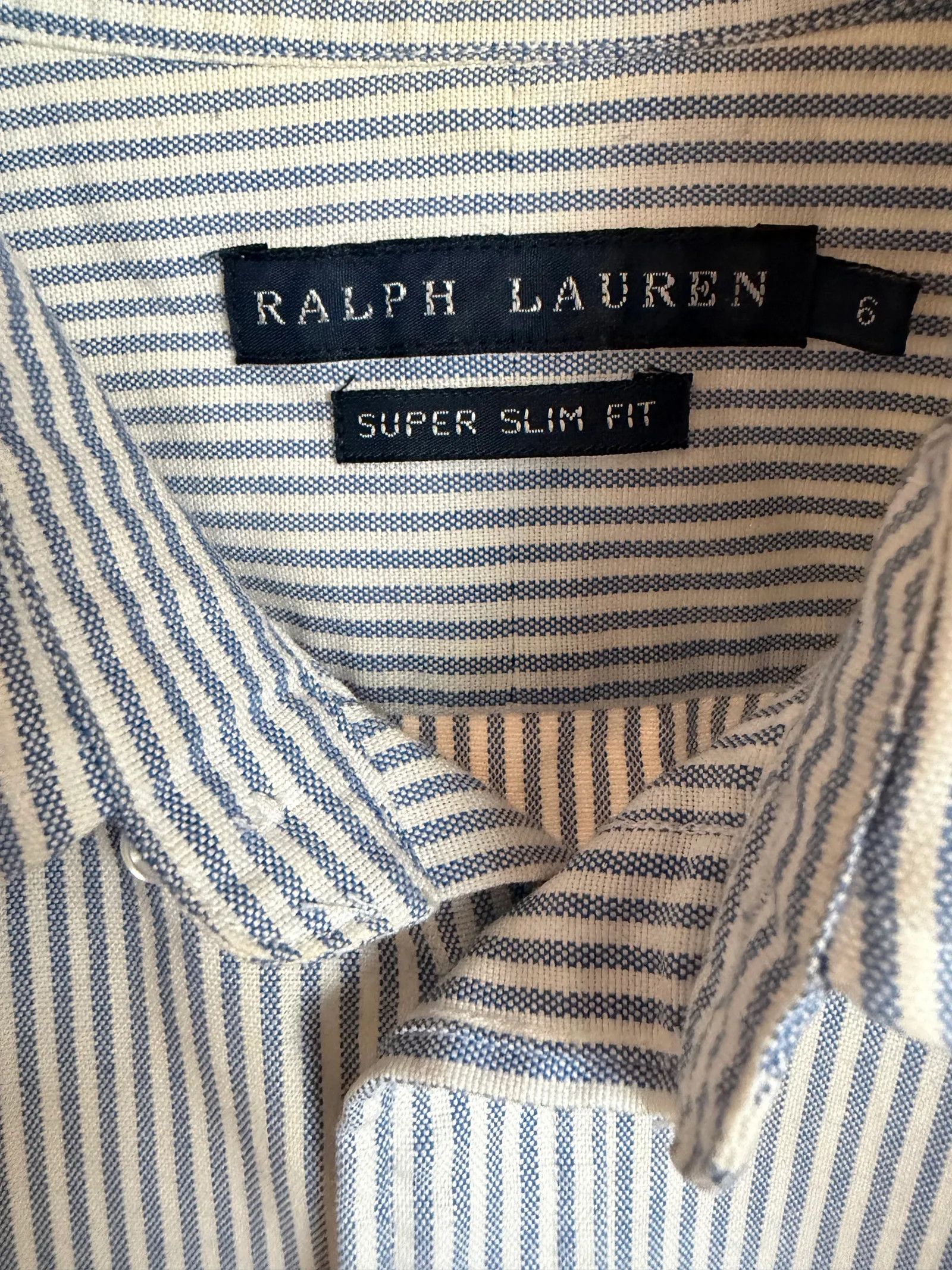 Ralph Lauren Ralph Lauren Oxford skjorta , super slim fit Shirt Size XS / US 0-2 / IT 36-38 - 2 Thumbnail