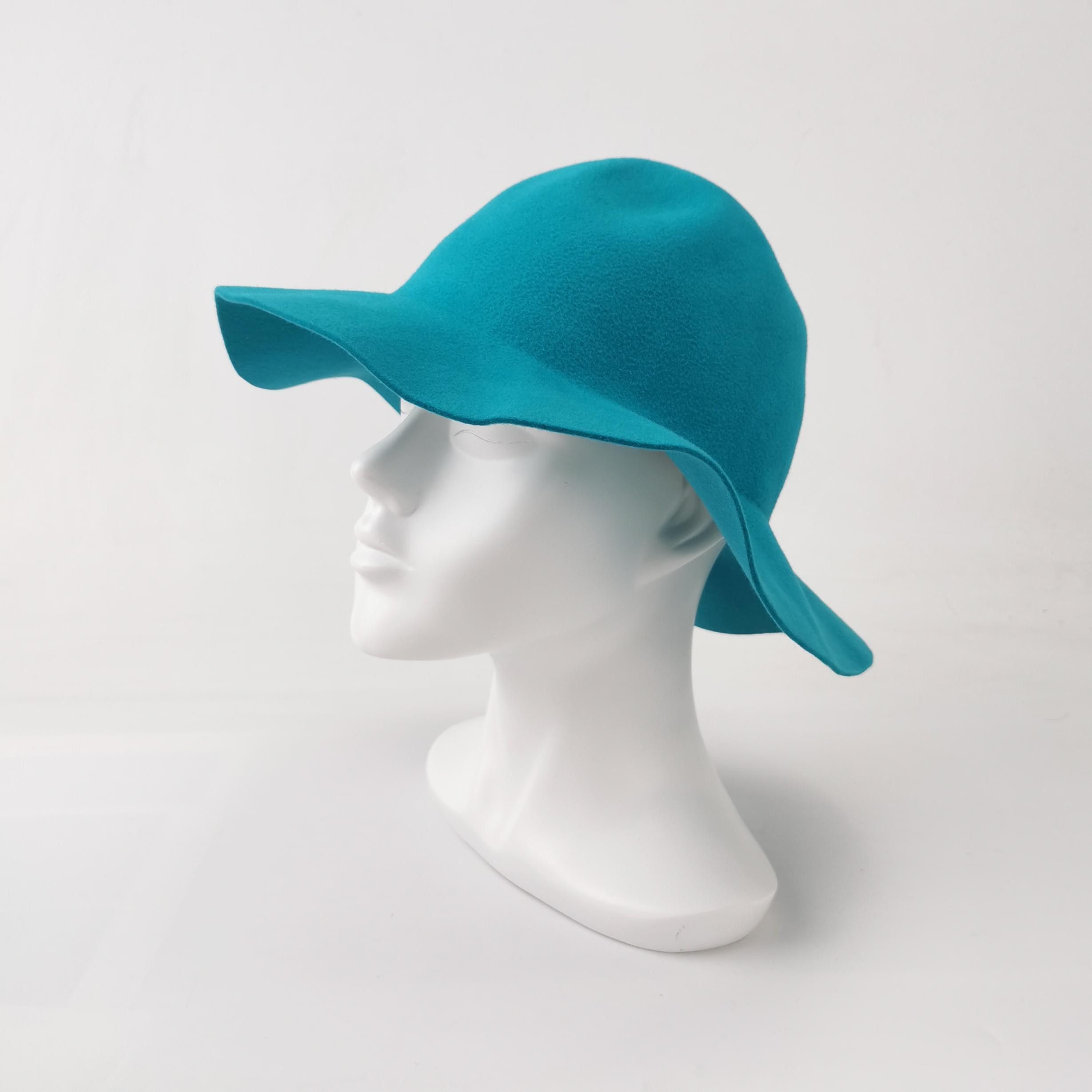 Burberry Burberry Blue Rabbit Hair Felt Hat Size M Size ONE SIZE - 2 Thumbnail
