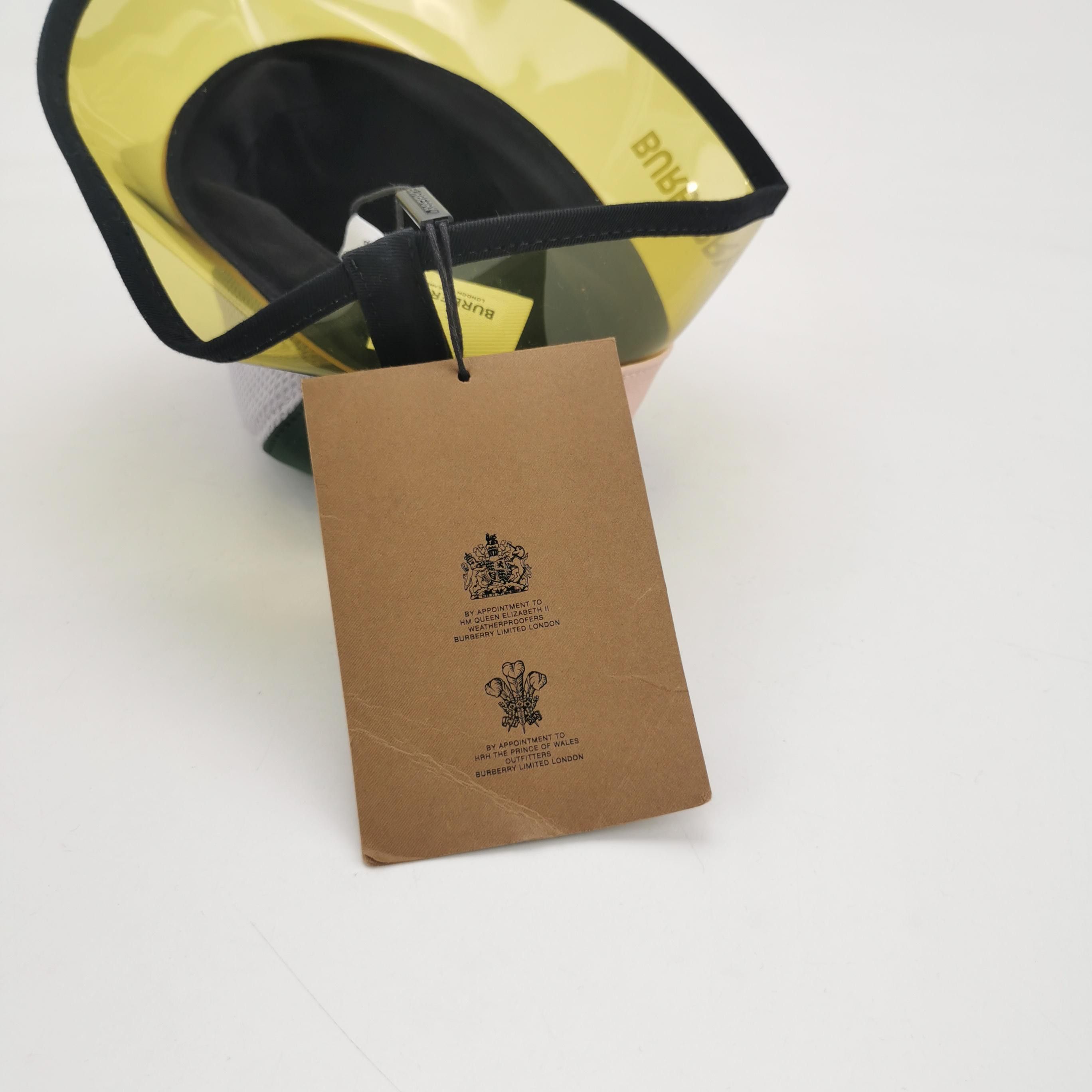 Burberry Burberry Logo Transparent Brim Bucket Hat Size S Size ONE SIZE - 6 Thumbnail