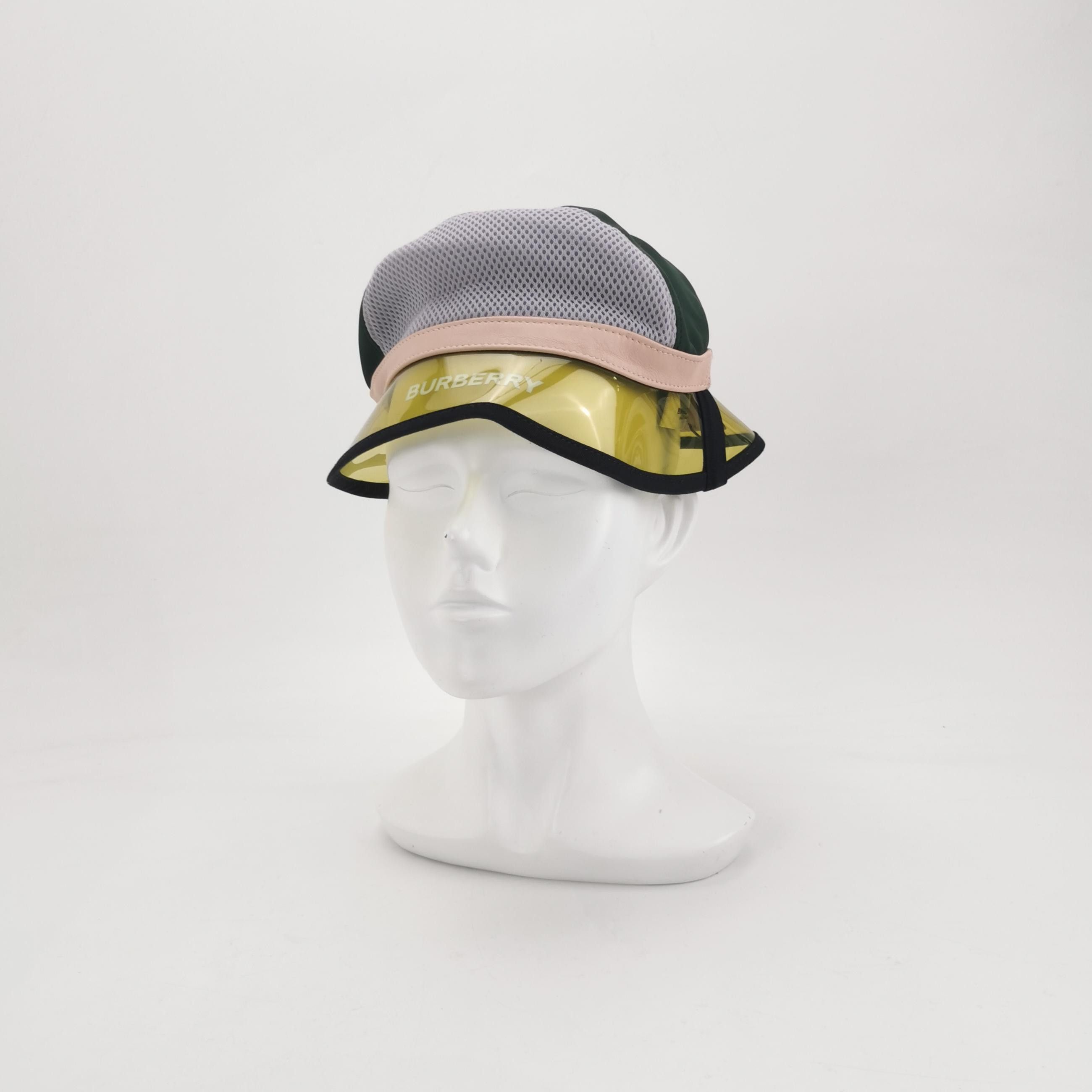 Burberry Burberry Logo Transparent Brim Bucket Hat Size S Size ONE SIZE - 2 Thumbnail