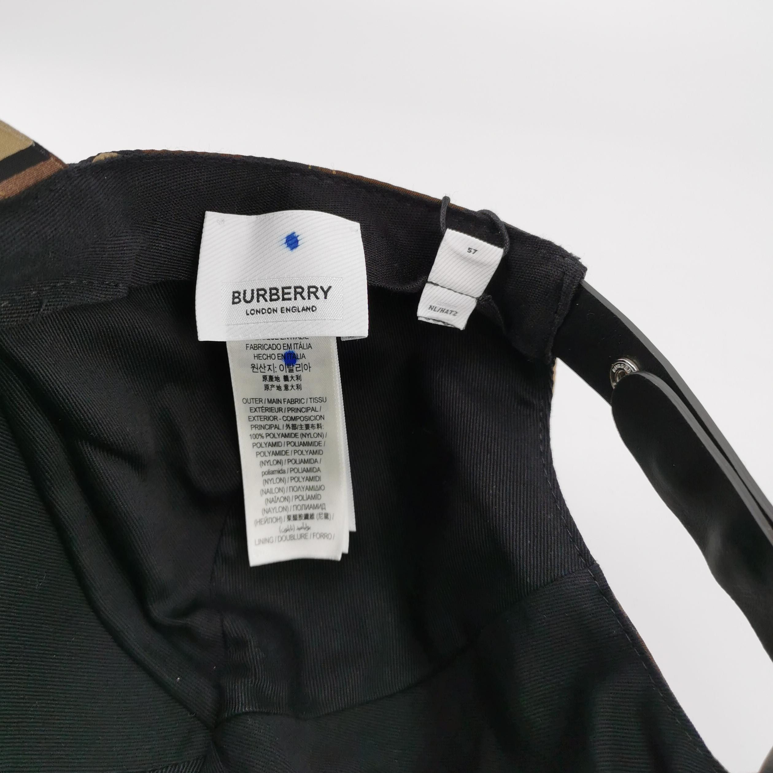 Burberry Burberry Monogram Baseball Cap Size ONE SIZE - 4 Thumbnail