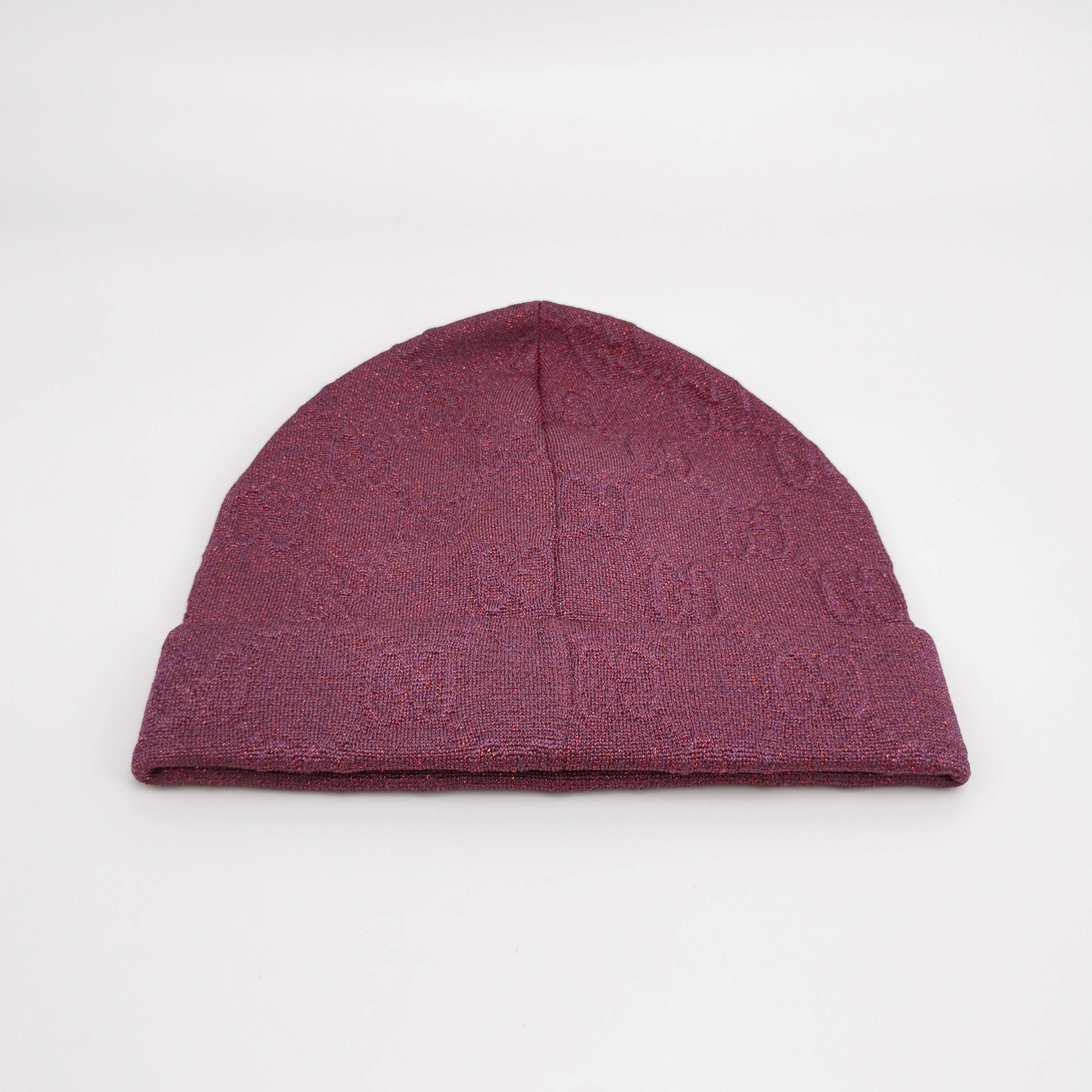 Gucci Gucci GG Logo Knit Beanie Size L Size ONE SIZE - 3 Thumbnail