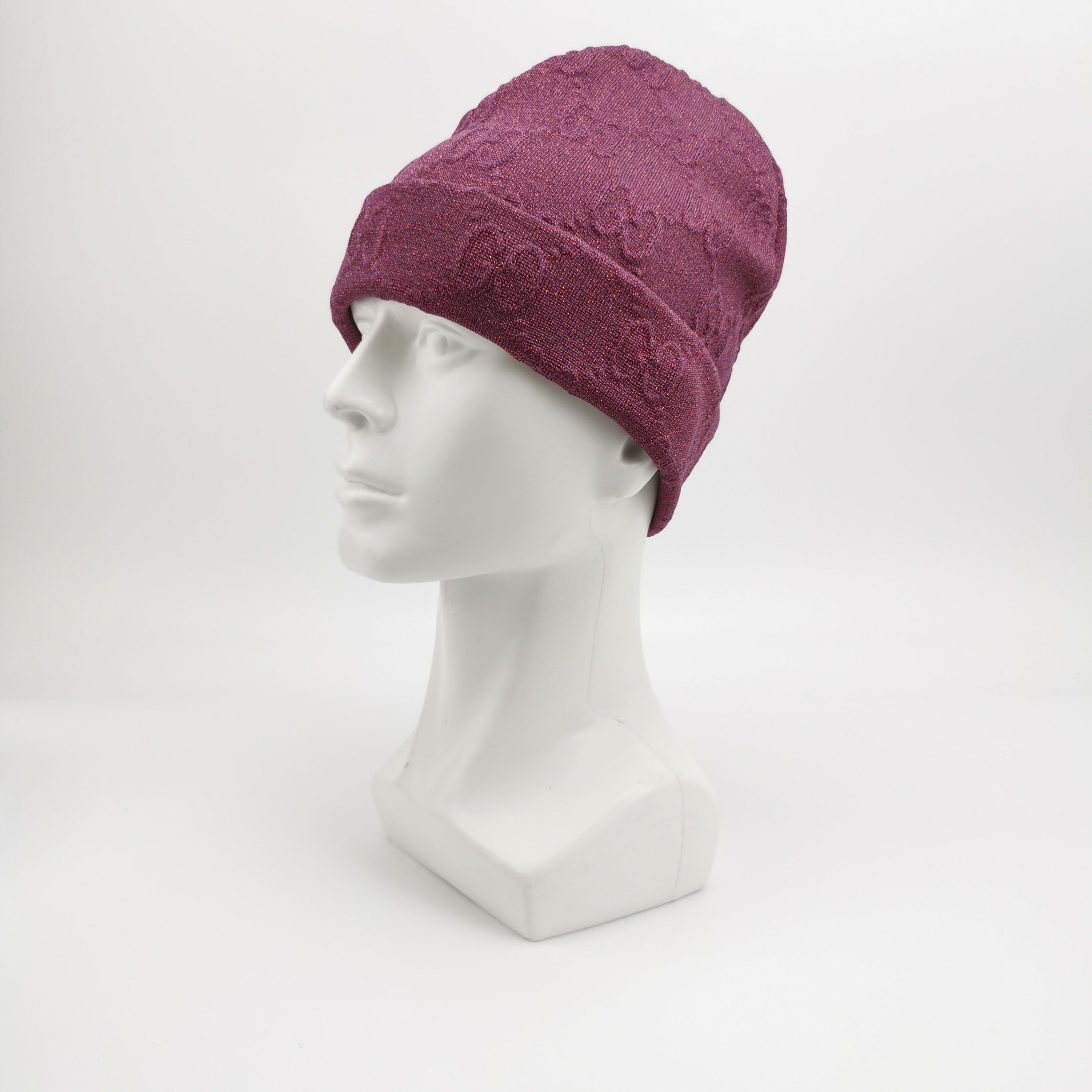 Gucci Gucci GG Logo Knit Beanie Size L Size ONE SIZE - 2 Thumbnail