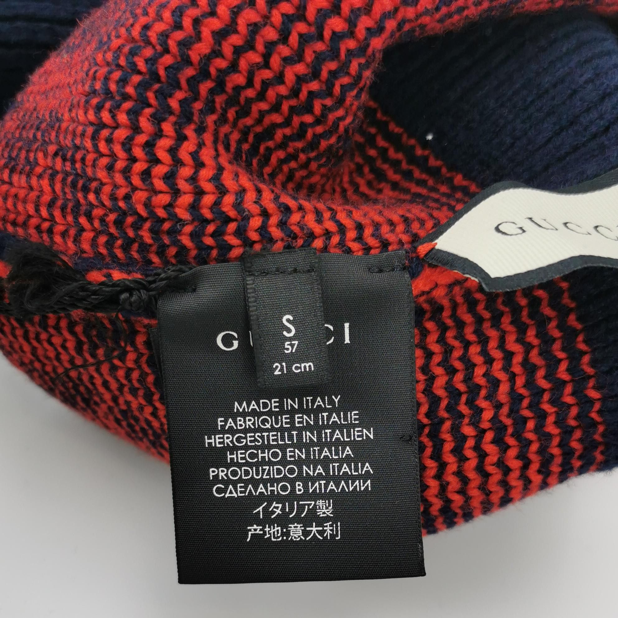 Gucci Gucci Geometric Pom-Pom Hat Size S Size ONE SIZE - 5 Thumbnail