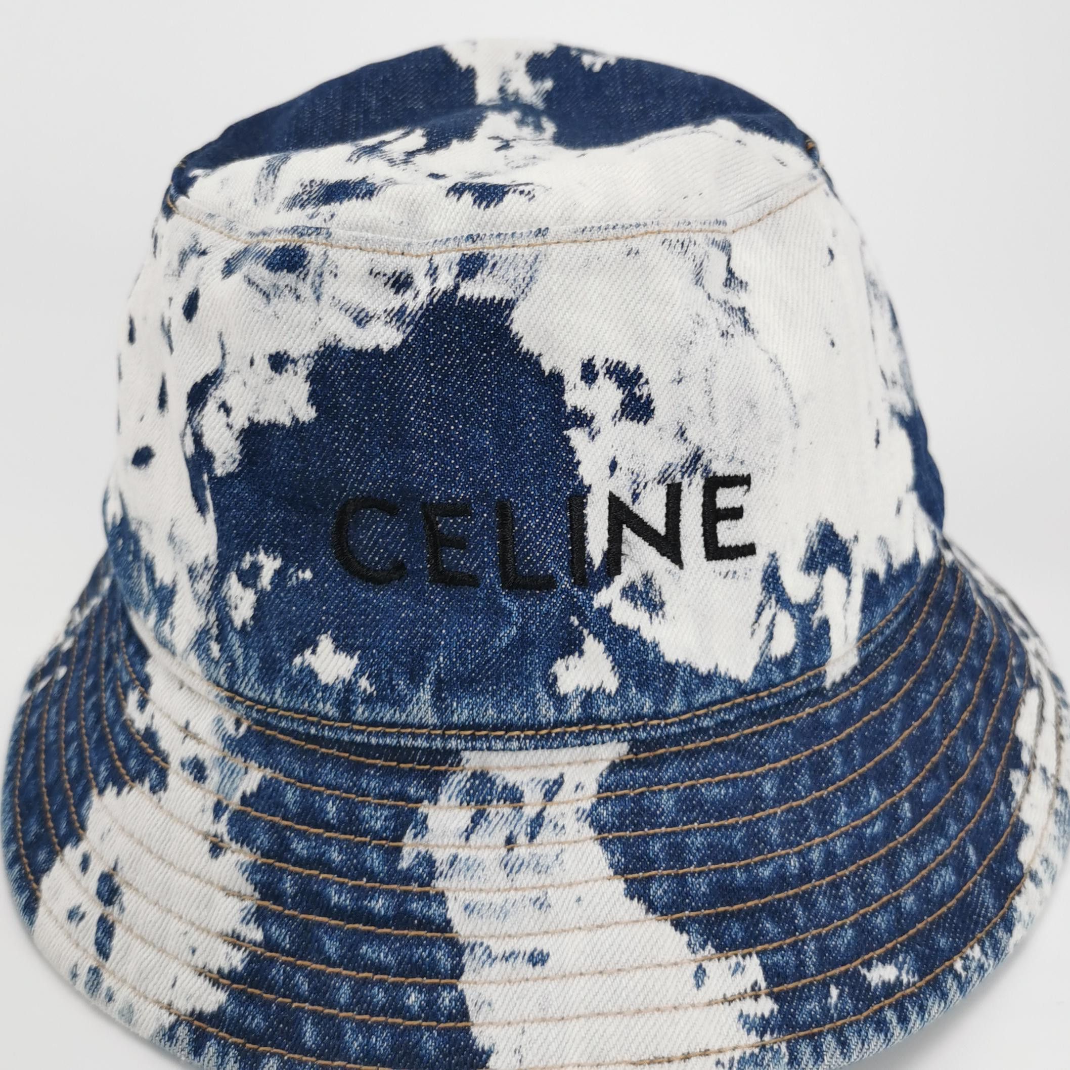 Celine Celine Tie Dye Logo Bucket Hat One Size Size ONE SIZE - 4 Thumbnail