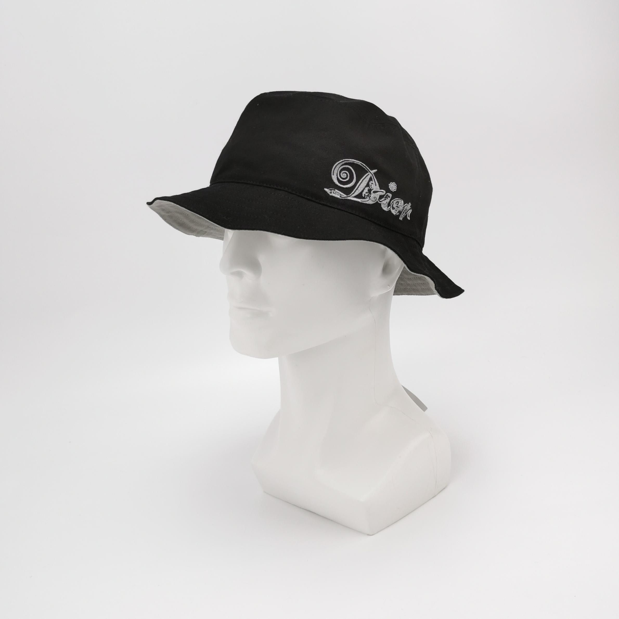 Dior Dior Logo Embroidered Cotton Bucket Hat Size L Size ONE SIZE - 2 Thumbnail