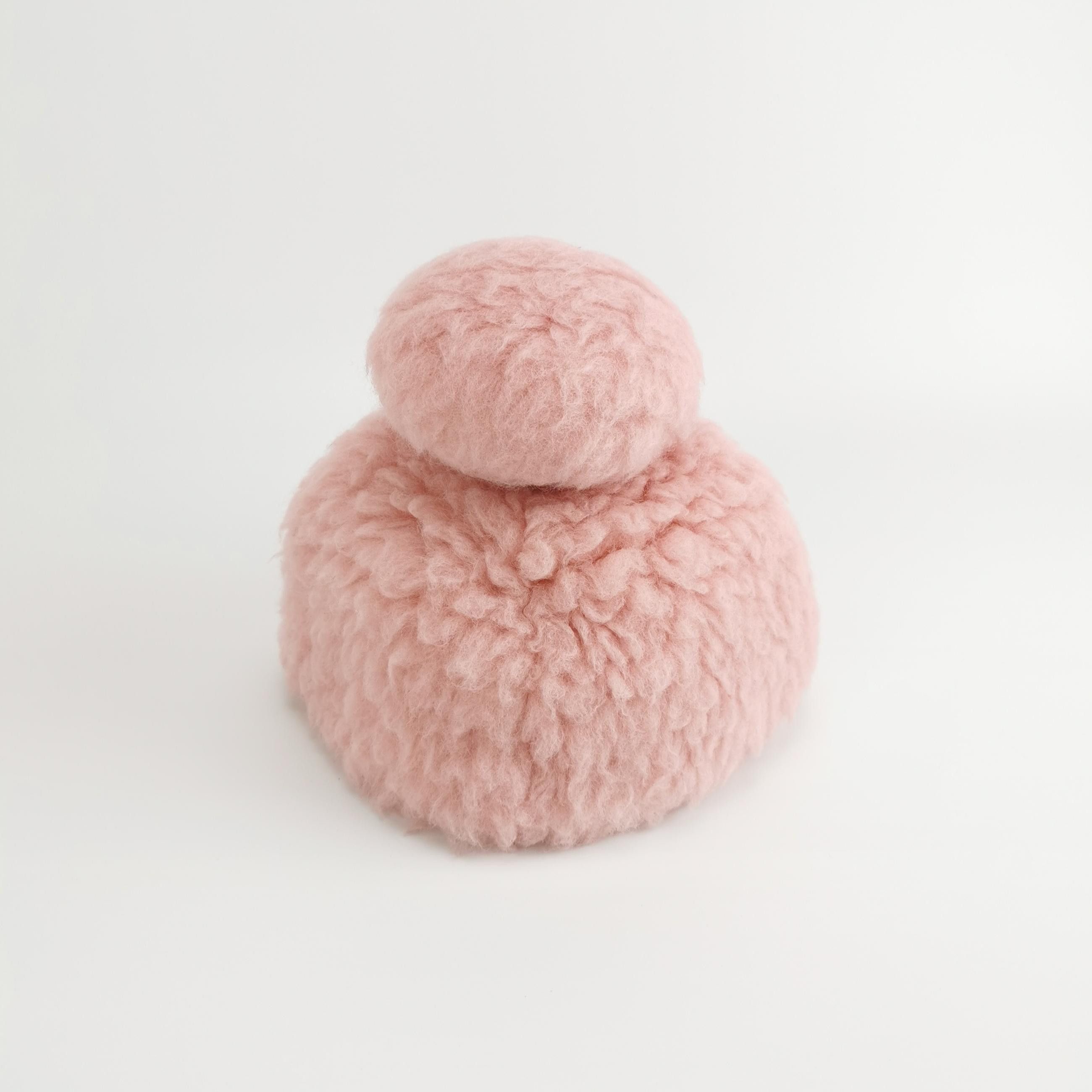 Gucci Gucci Pink Wool Blend Pom-Pom Hat ONE SIZE Size ONE SIZE - 3 Thumbnail
