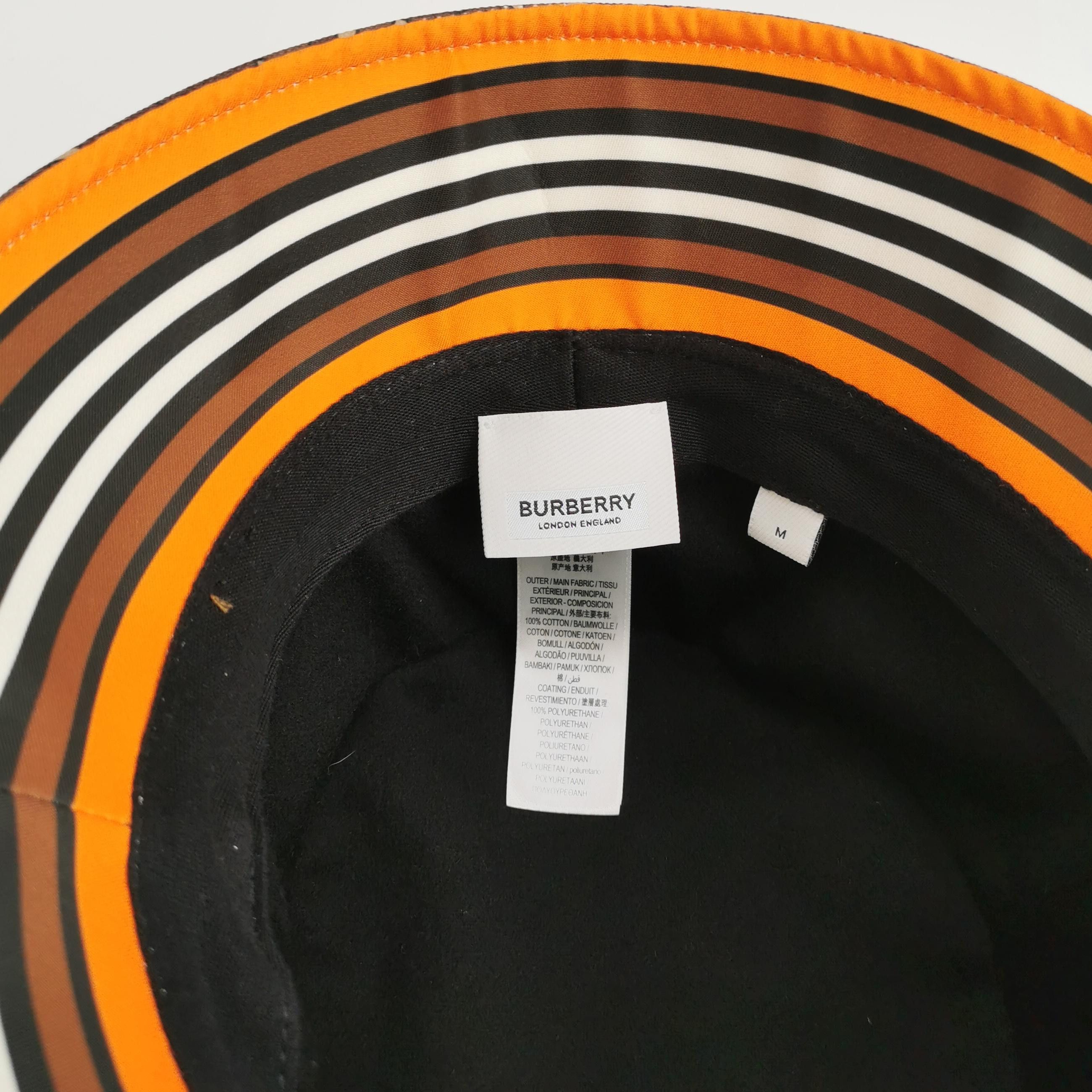 Burberry Burberry Monogram Print TB Bucket Hat Size M Size ONE SIZE - 4 Thumbnail