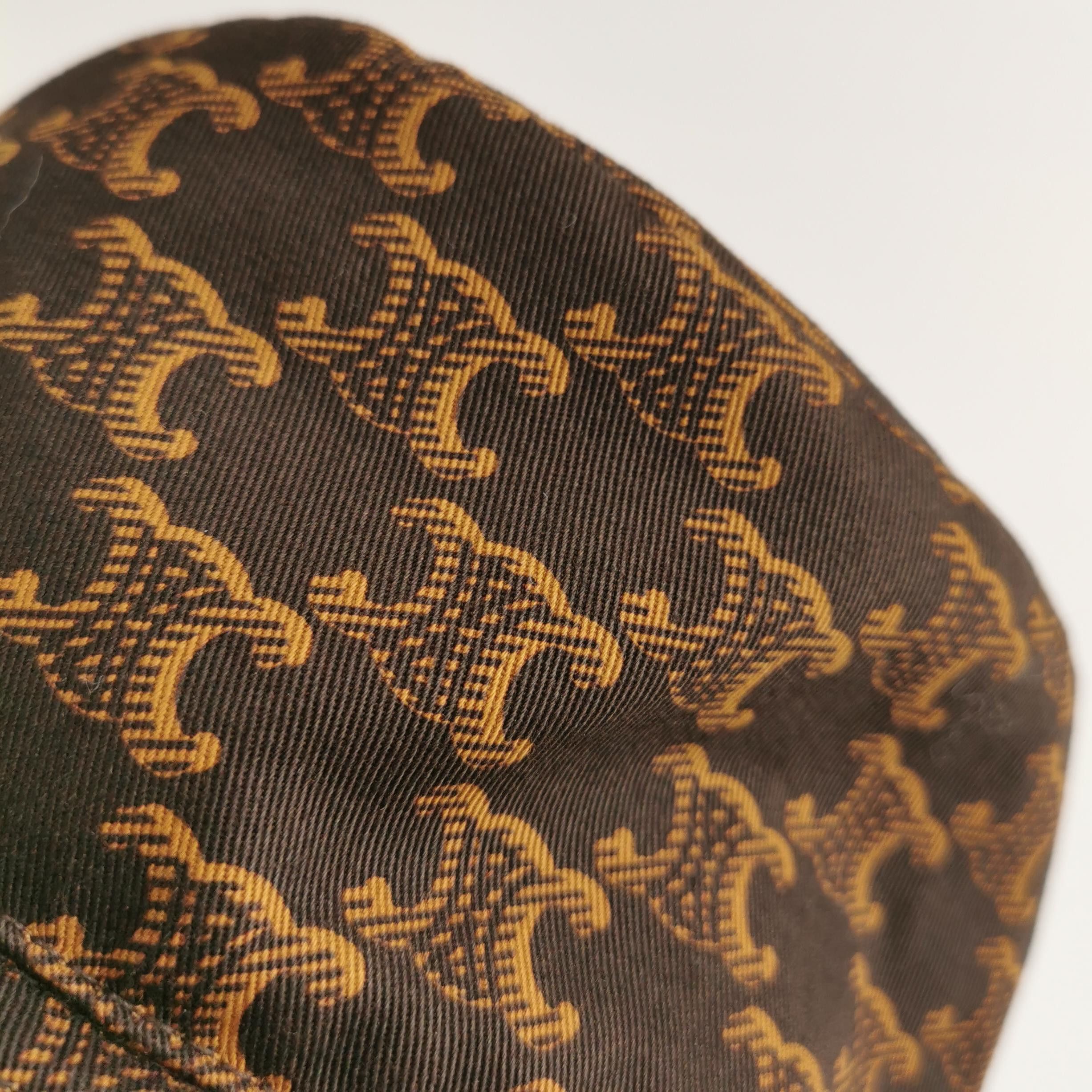 Celine Celine Triomphe Monogram Bucket Hat ONE SIZE Size ONE SIZE - 5 Thumbnail