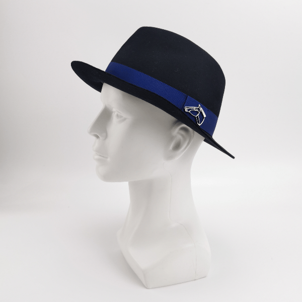 Hermes Hermes Felt Horse Head Charm Fedora Hat 57 Size ONE SIZE - 2 Thumbnail