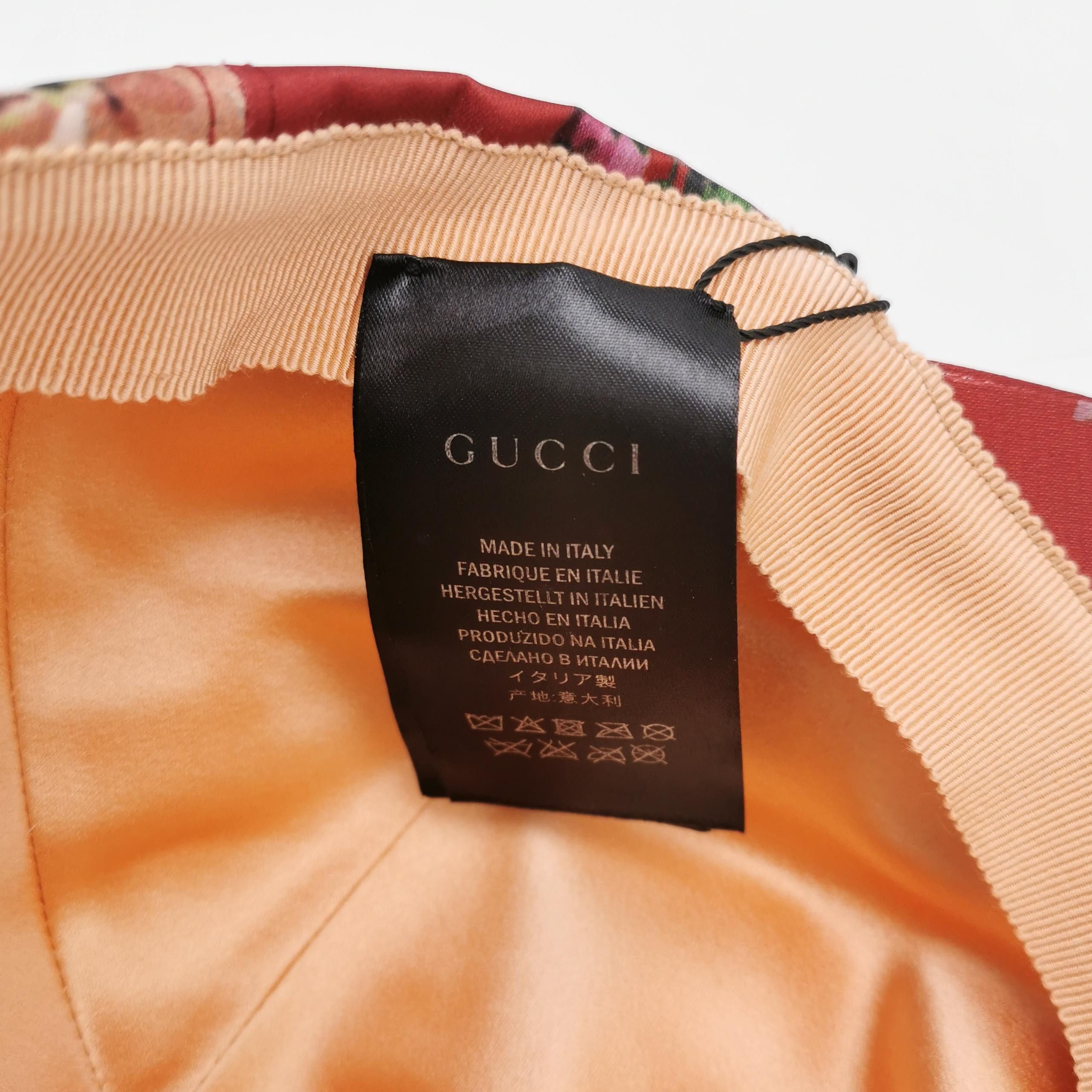 Gucci Gucci Floral Print Baseball Hat S 56 Size ONE SIZE - 6 Thumbnail