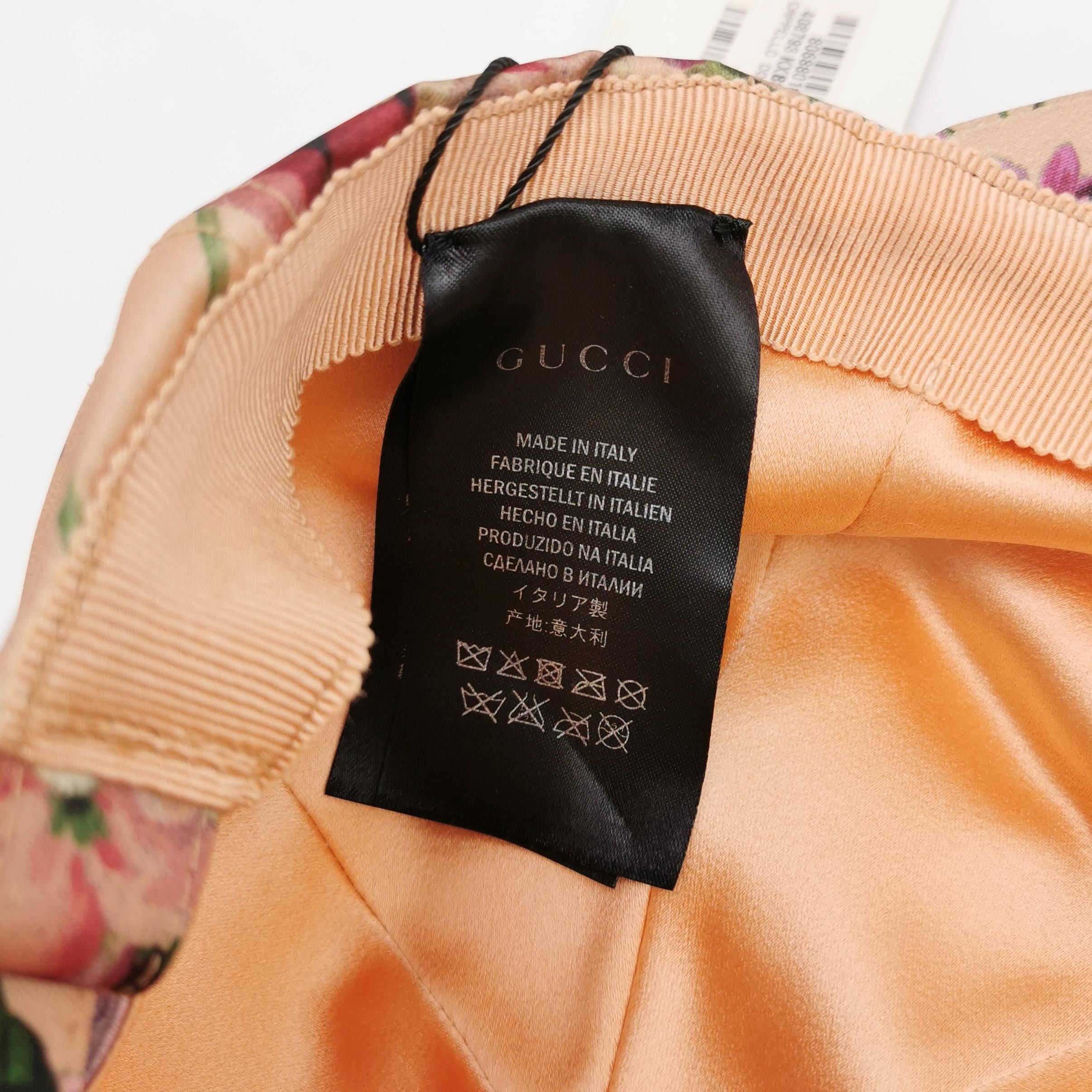 Gucci Gucci Floral Print Baseball Cap Size S 56 Size ONE SIZE - 6 Thumbnail