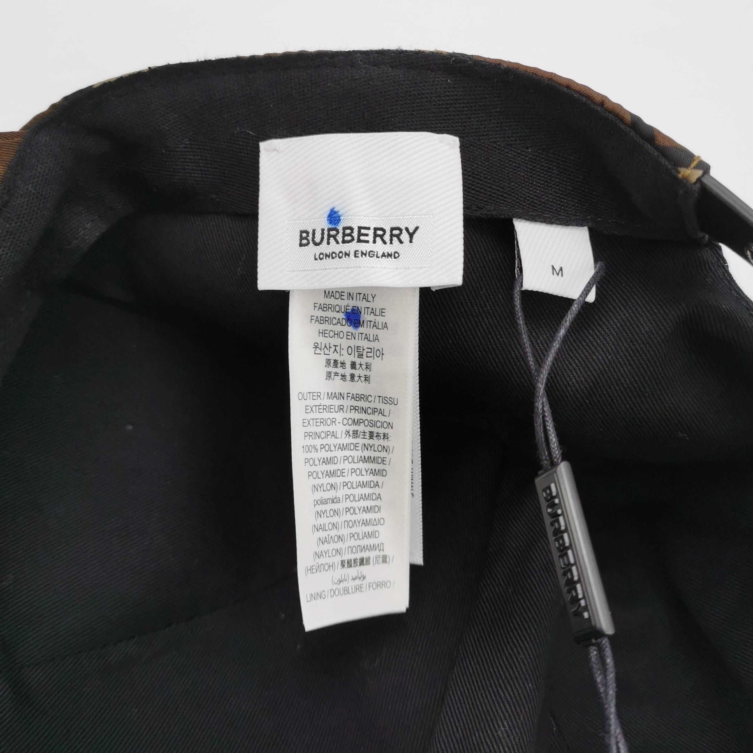 Burberry Burberry Monogram Print Baseball Cap Size M Size ONE SIZE - 4 Thumbnail