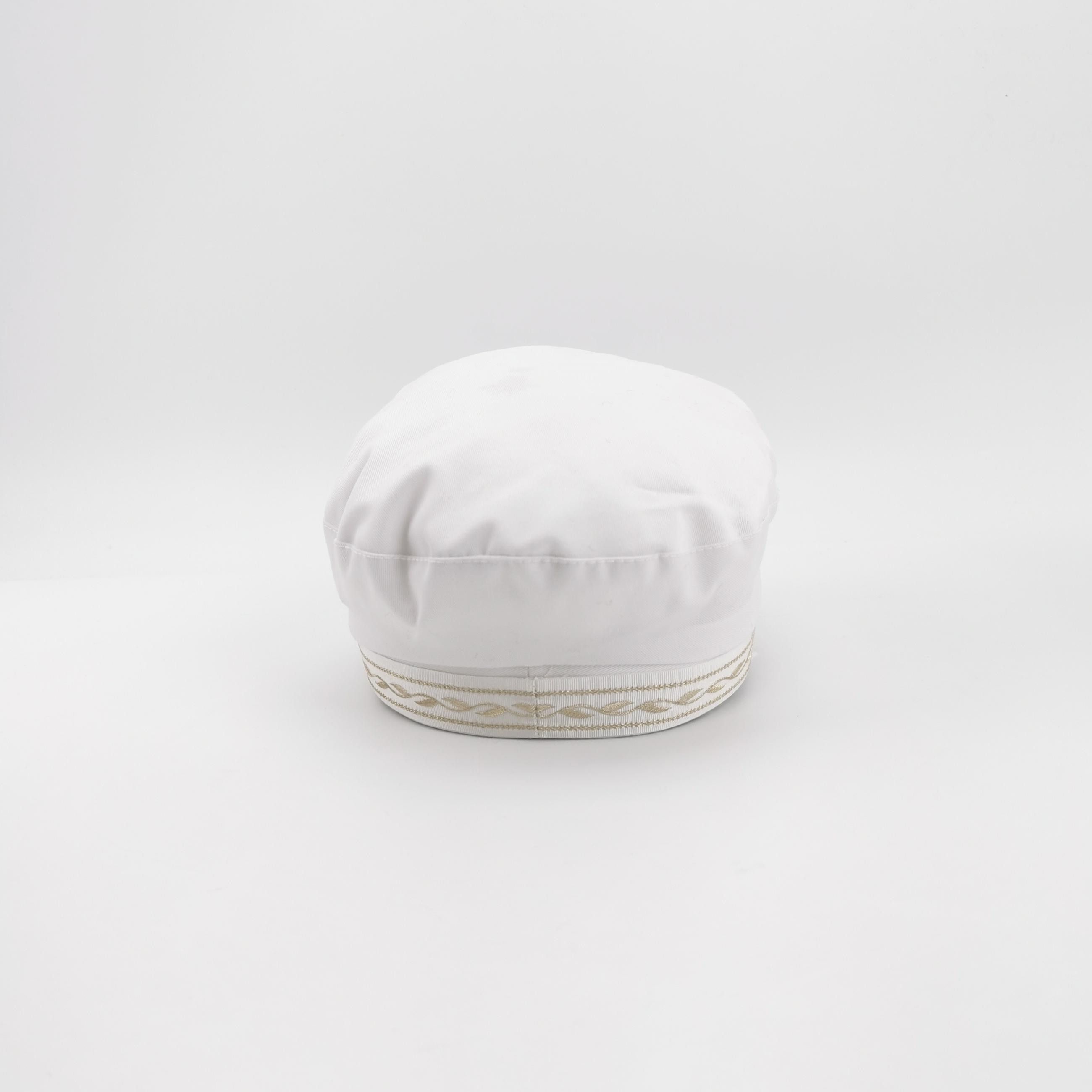 Dior Dior Cruise 2022 White Embroidered Baker Boy Hat 59 Size ONE SIZE - 3 Thumbnail